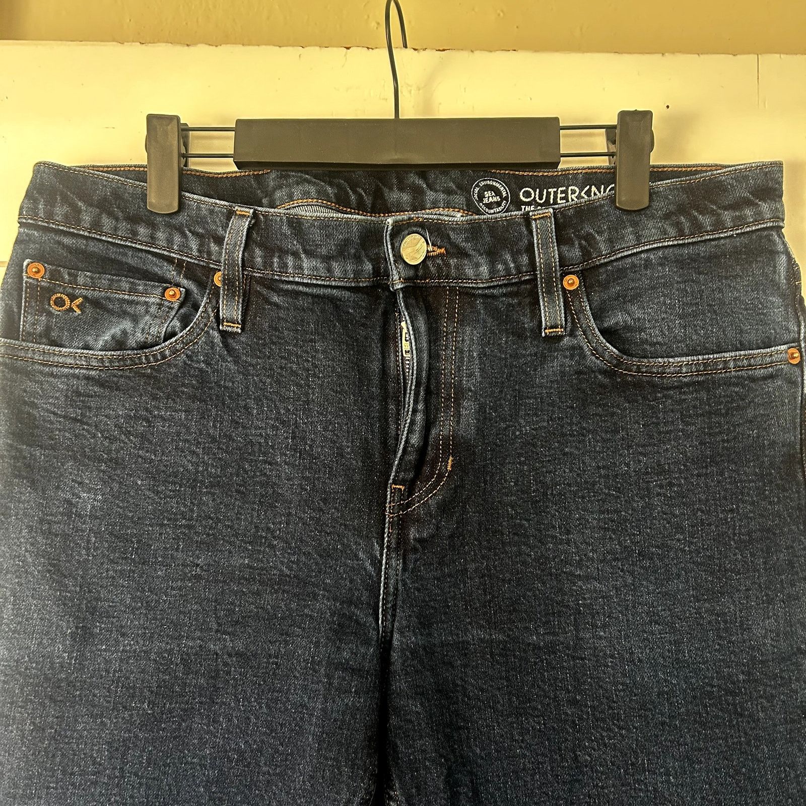 Outerknown Men's Outerknown dark denim jeans 34 x30 Size US 34 / EU 50 - 2 Thumbnail