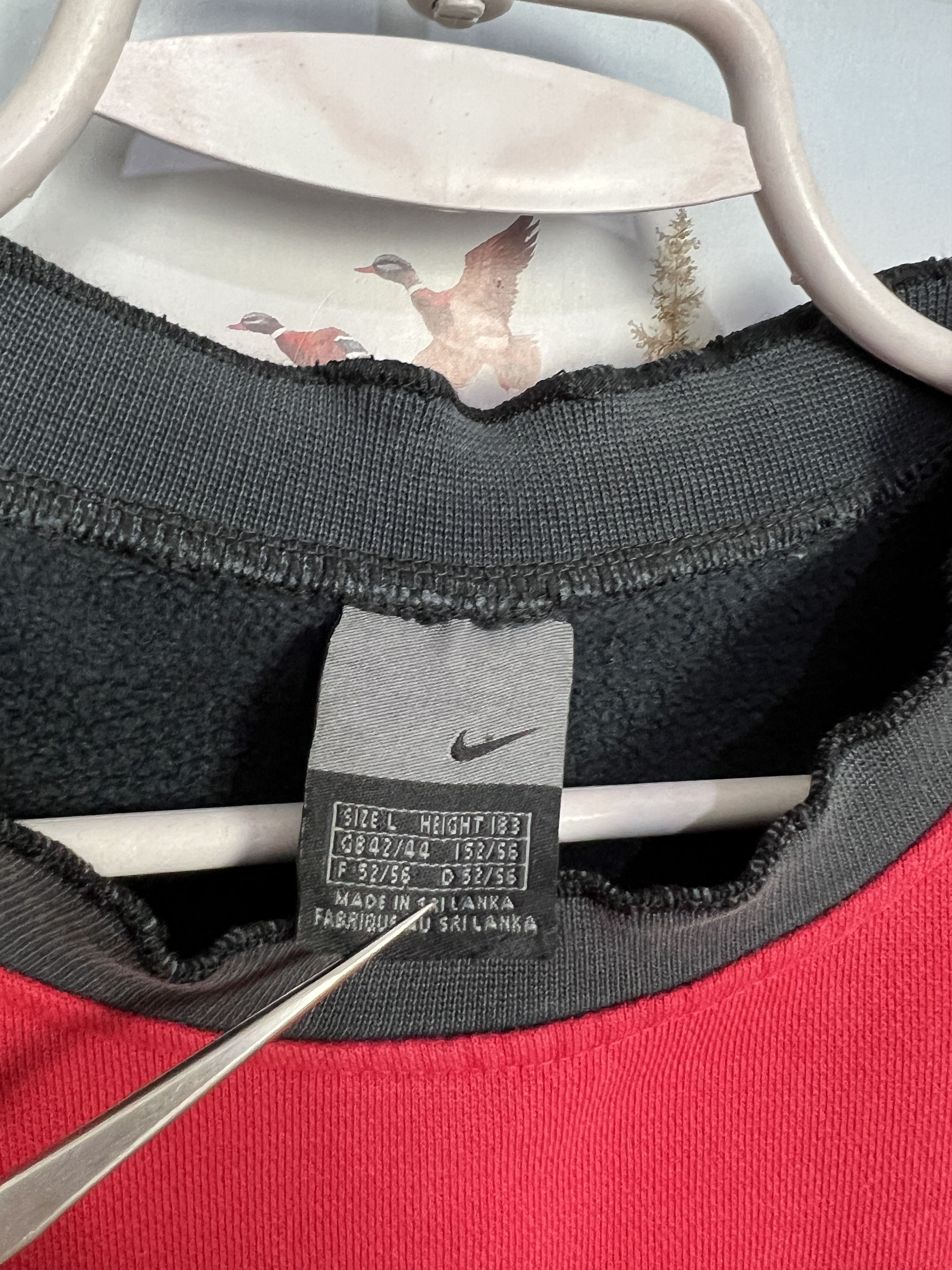 Nike Manchester United Football Sweatshirt Track Top Crewneck Size US L / EU 52-54 / 3 - 6 Thumbnail