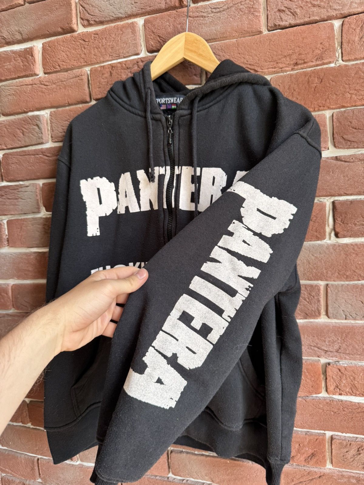 Band Tees Rare Vintage Pantera Vulgar Display Hoodie Metal Band Grail Size US M / EU 48-50 / 2 - 7 Thumbnail