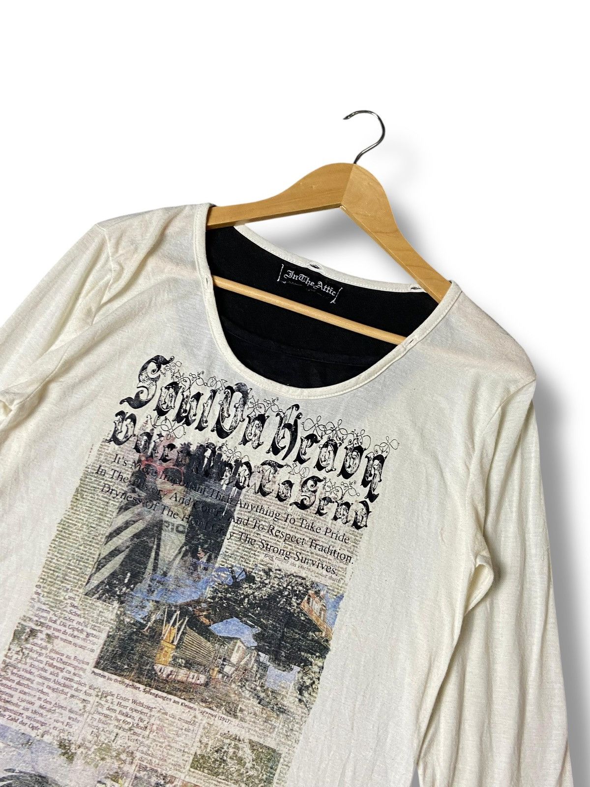 In The Attic In The Attic Poem Style Long Sleeve Shirt (148) Size US M / EU 48-50 / 2 - 2 Thumbnail