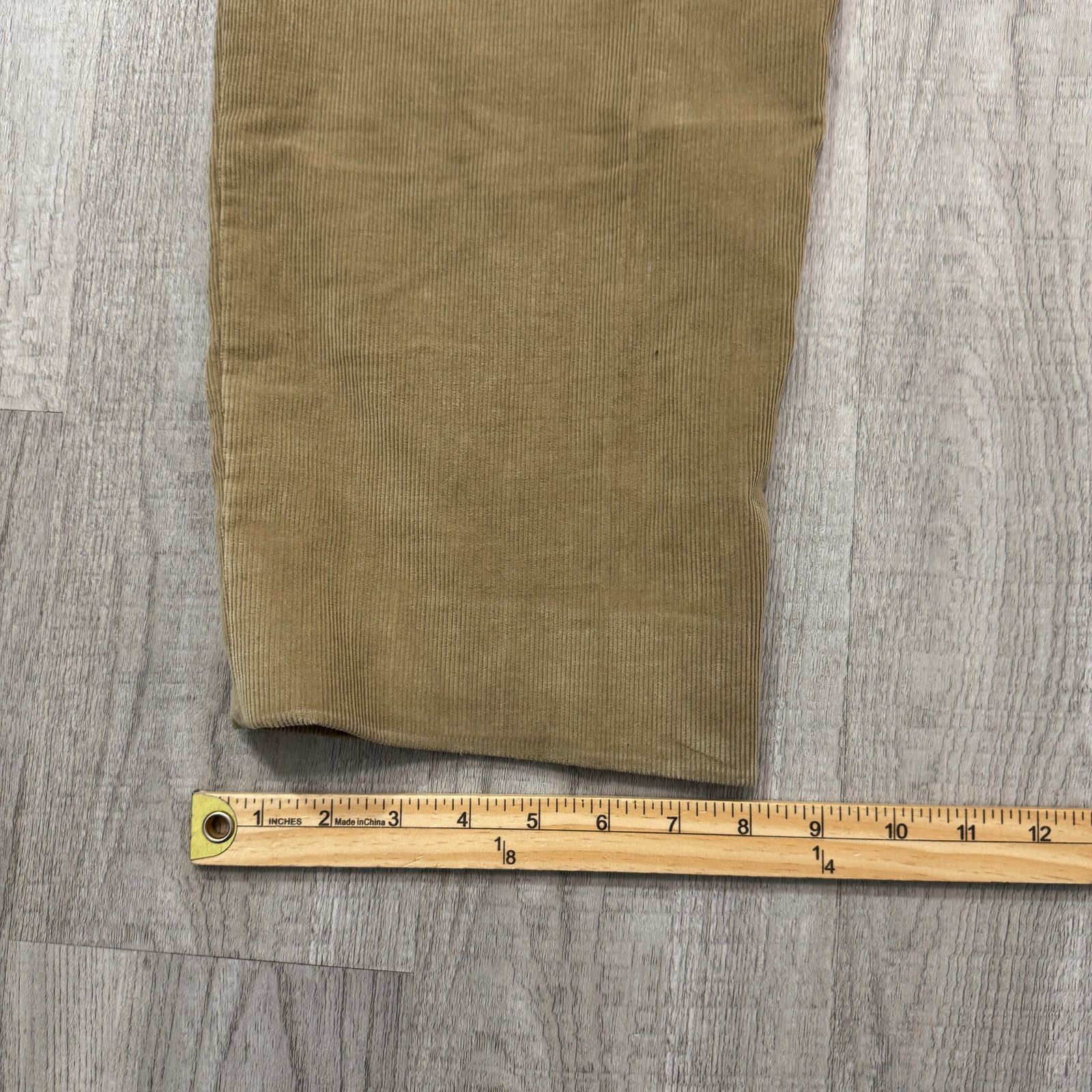 Vintage Vintage Corduroy Chino Pants Men's 34 x 26 Measured 90s Size US 34 / EU 50 - 8 Thumbnail