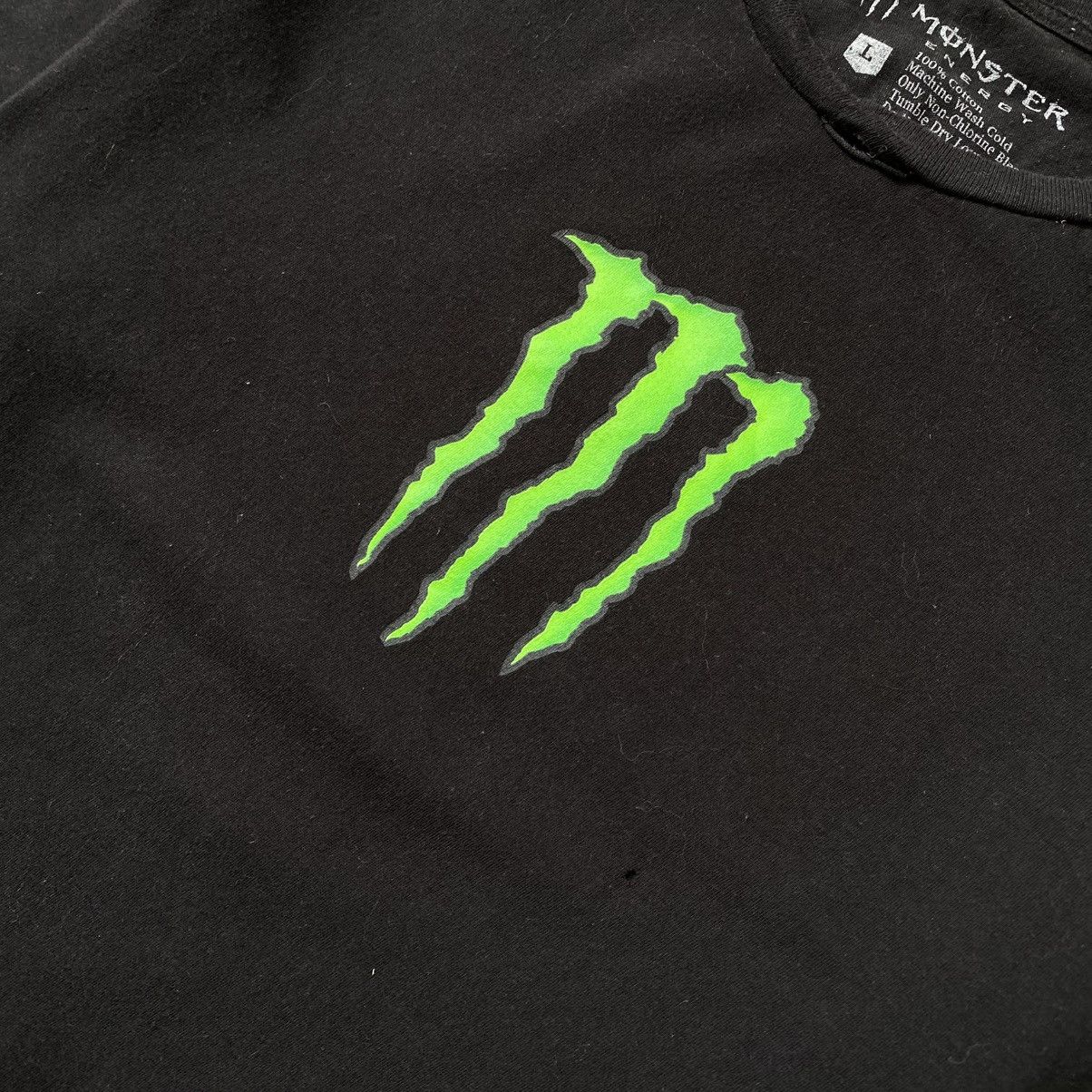 Other Vintage Monster Energy Big Logo racing y2k tee Size US L / EU 52-54 / 3 - 3 Thumbnail