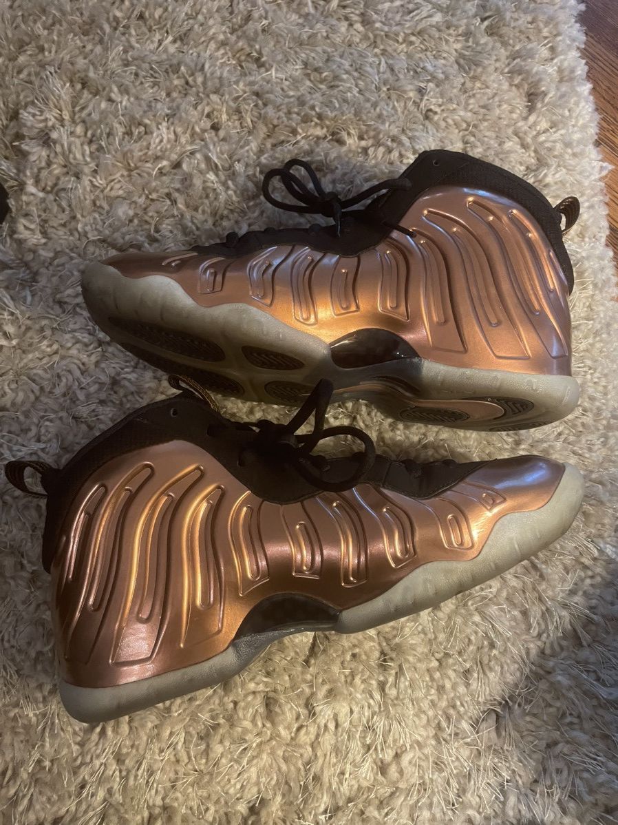 Nike Little Posite One GS ‘Copper’ Size US 7 / EU 40 - 3 Thumbnail