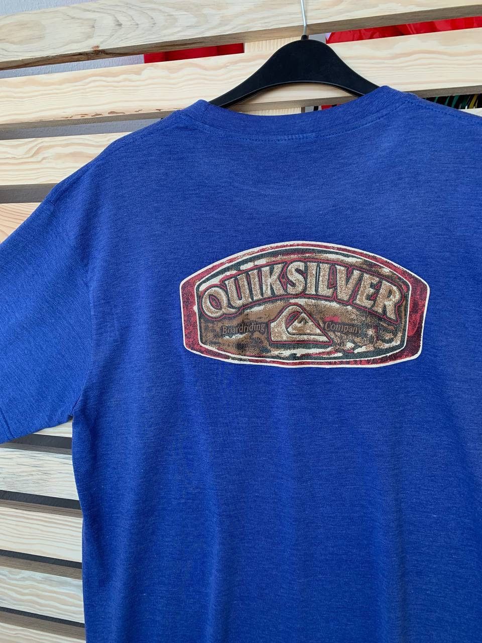 Quiksilver × Vintage Quiksilver Vintage Tee Baggy Fit Center Logo Print Size US L / EU 52-54 / 3 - 3 Thumbnail
