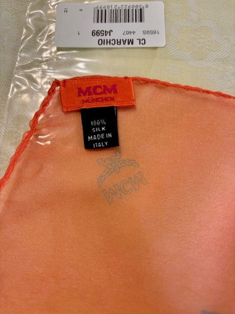 MCM Silk scarf MCM Size ONE SIZE - 4 Thumbnail