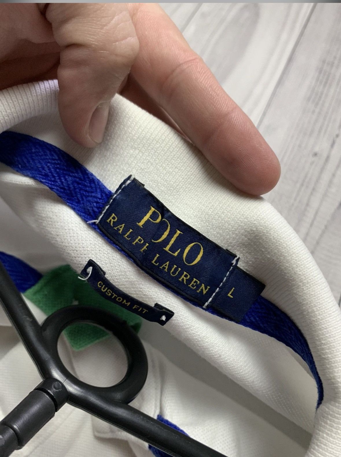 Ralph Lauren Vintage polo Ralph Lauren size L big logo Size US L / EU 52-54 / 3 - 2 Thumbnail