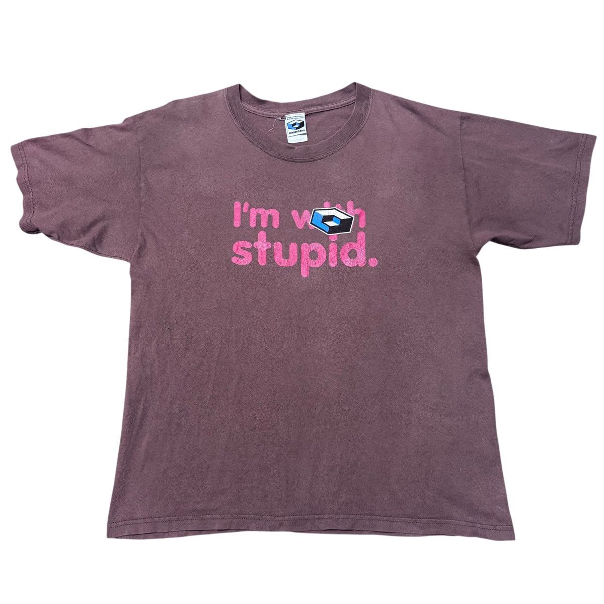 Hook-Ups Vintage Consolidated Skateboard Shirt 'im With Stupid' Size US L / EU 52-54 / 3 - 1 Thumbnail