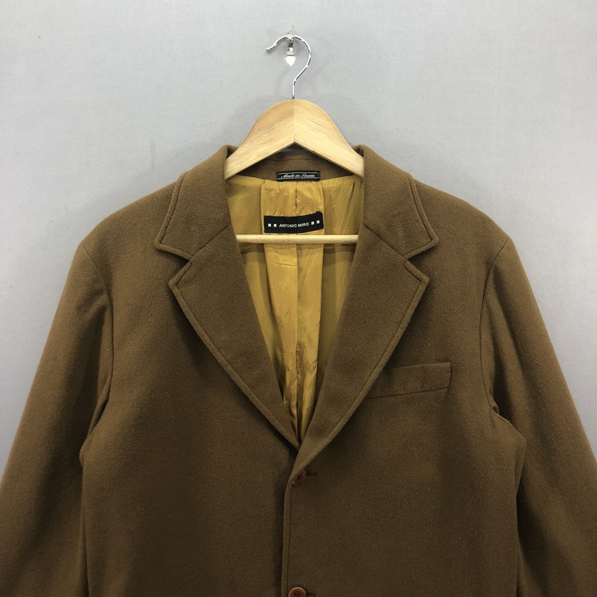 ANTONIO MIRO Vintage Antonio Miro Wool Blazer - Made In Spain Size US S / EU 44-46 / 1 - 4 Thumbnail