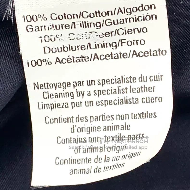 Hermes Hermes size 60 Dark Blue Cotton Casual Corduroy Fisherman's Size ONE SIZE - 8 Thumbnail
