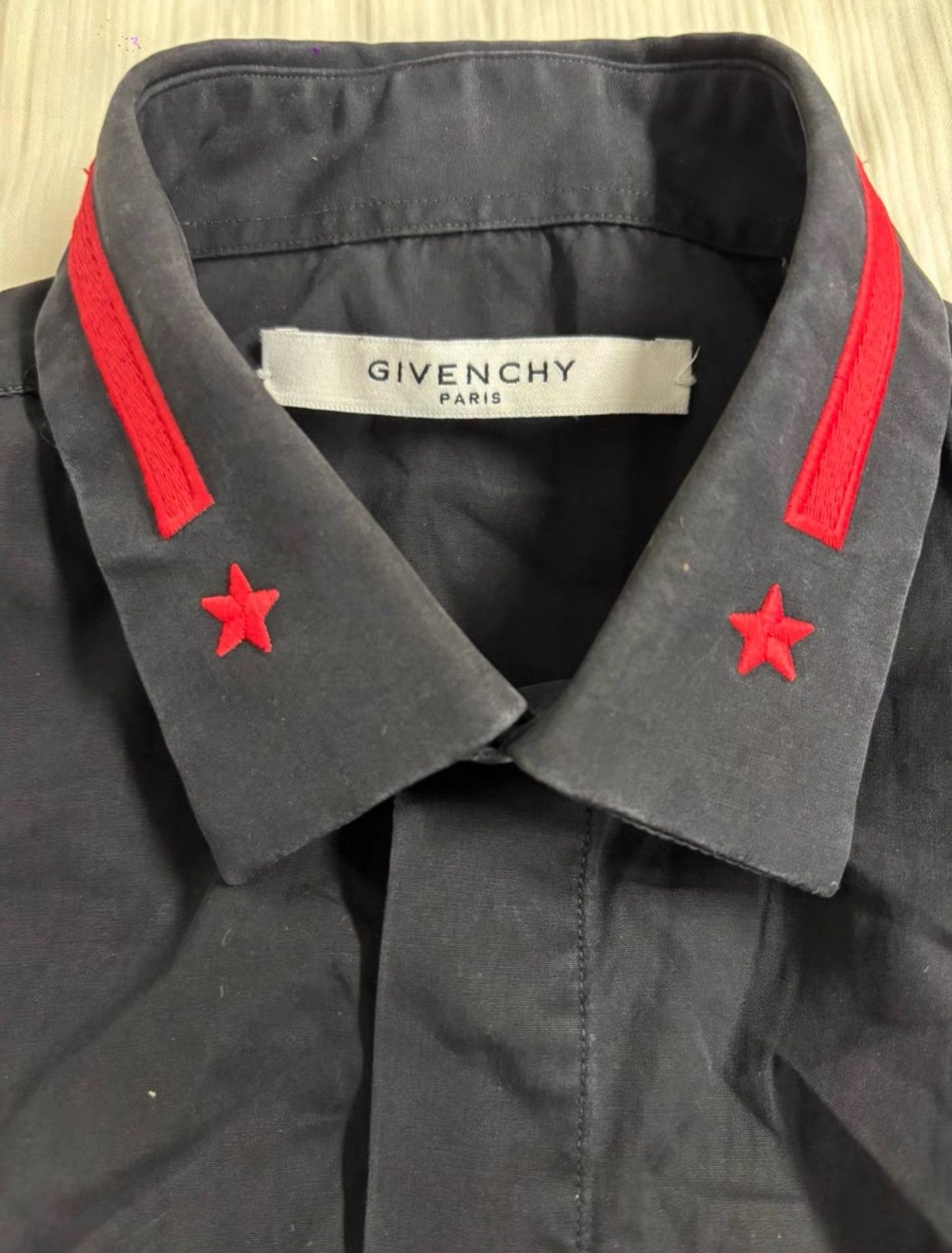 Givenchy Givenchy Embroidered Shirt Size US S / EU 44-46 / 1 - 1 Thumbnail