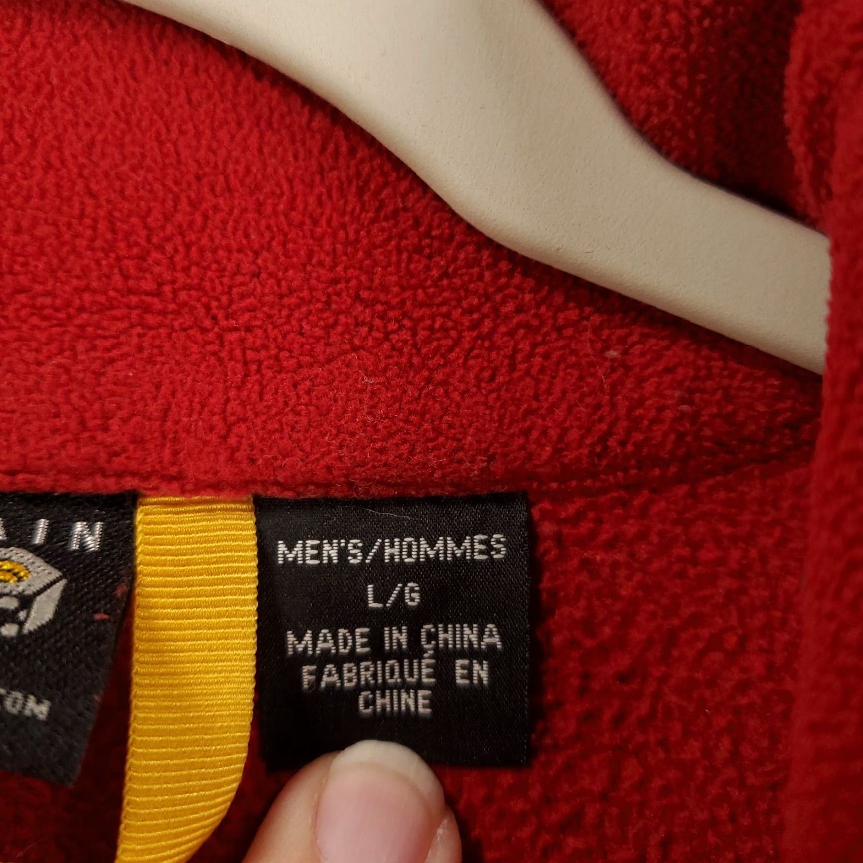 Mountain Hardwear Mountain Hardwear Sweater Mens Large Fleece 1/4 Zip Sweatshirt Pullover Jacket Red Polyester Zip Embroidered Logo Classic Outdoor shirts? Size US L / EU 52-54 / 3 - 5 Thumbnail