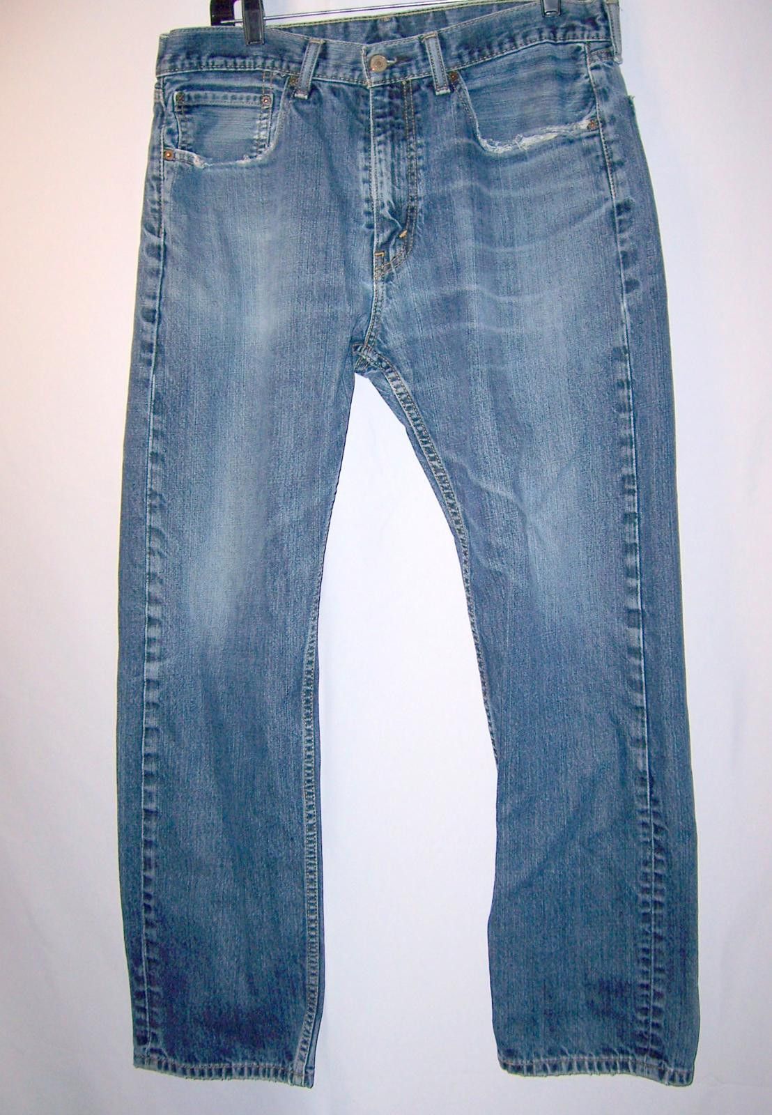 Levi's Levi's Men's 505 Regular Fit Jeans Tumbled Rigid 36W x 32L Size US 36 / EU 52 - 1 Thumbnail