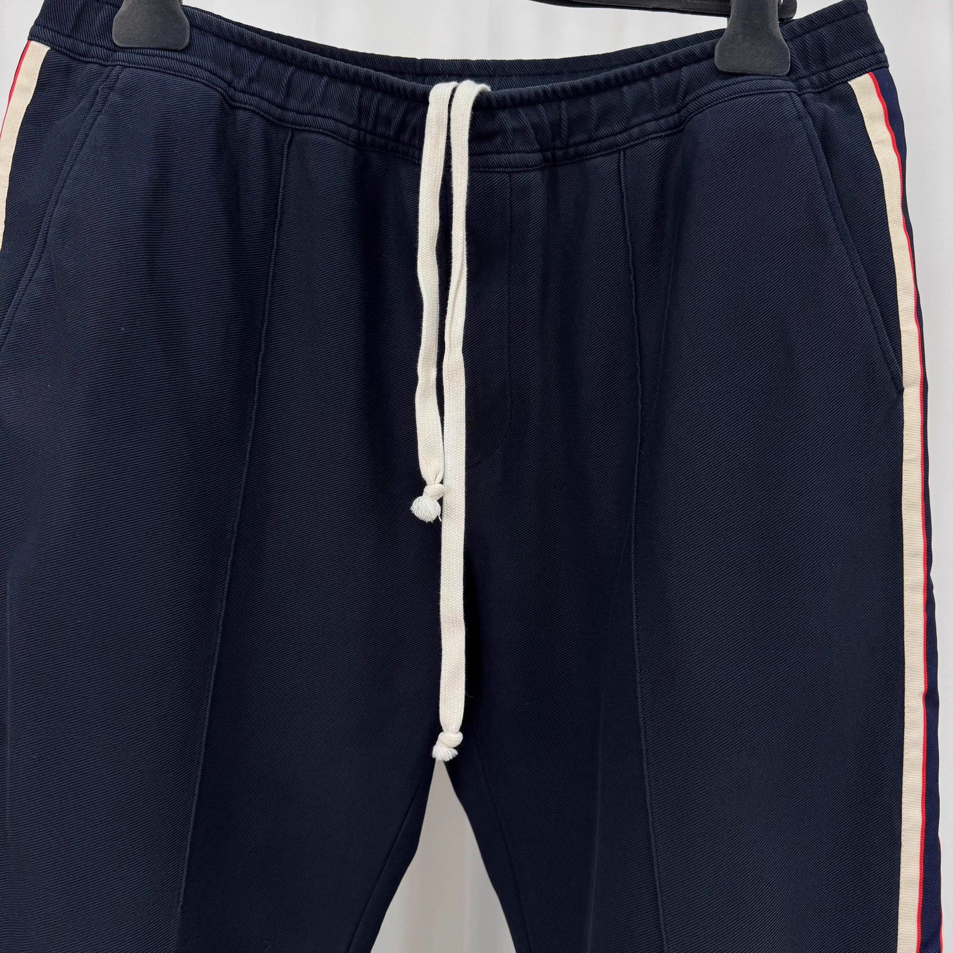 Gucci Gucci Side Logo Webbing Casual Pants 50/9/10 W43 Size US 43 - 3 Thumbnail
