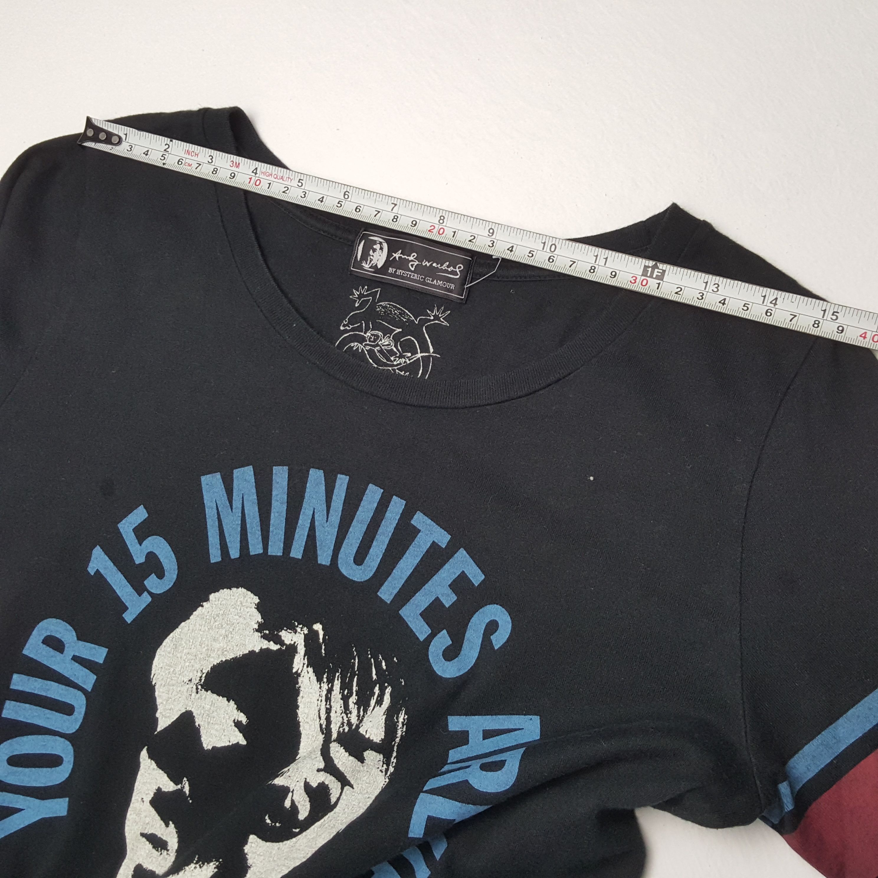 Andy Warhol × Hysteric Glamour × Japanese Brand HYSTERIC GLAMOUR X Andy Warhol Streetwear Women Tshirt Size S / US 4 / IT 40 - 5 Thumbnail