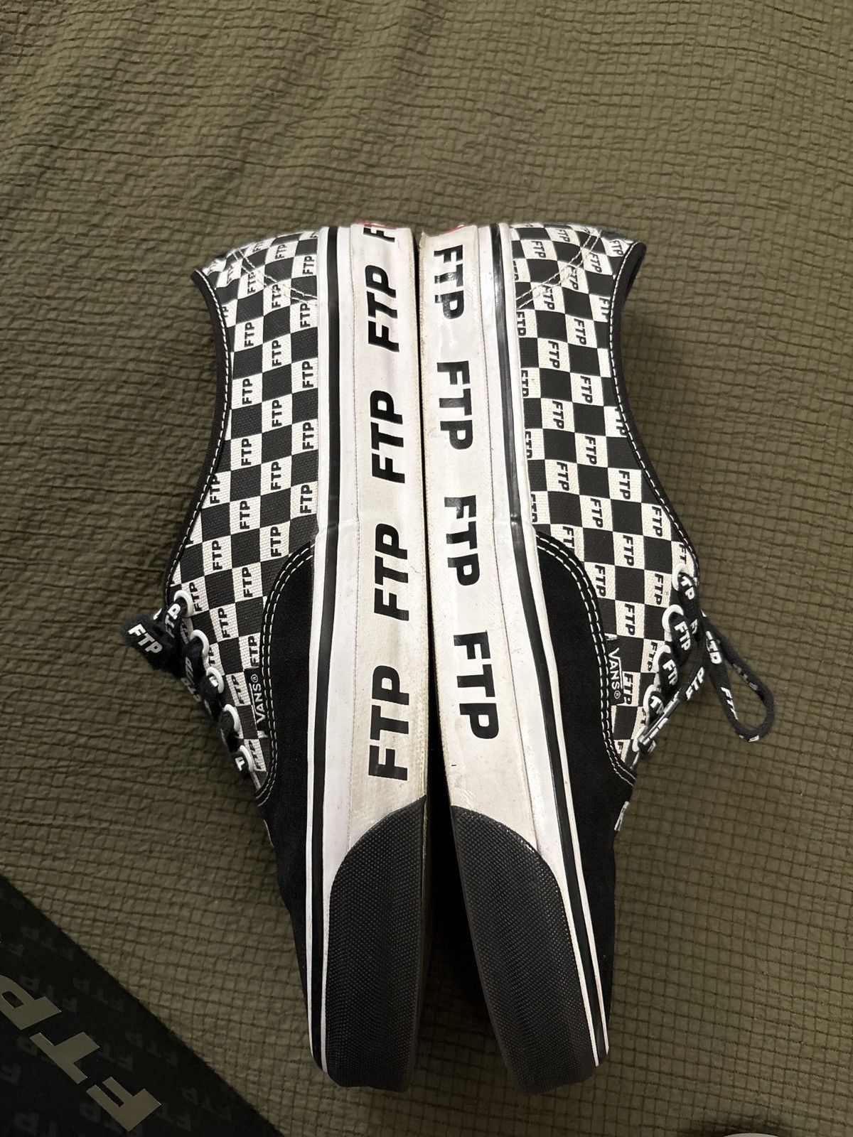 Vans VANS FTP checkered authentic Size US 14 / EU 47 - 4 Thumbnail