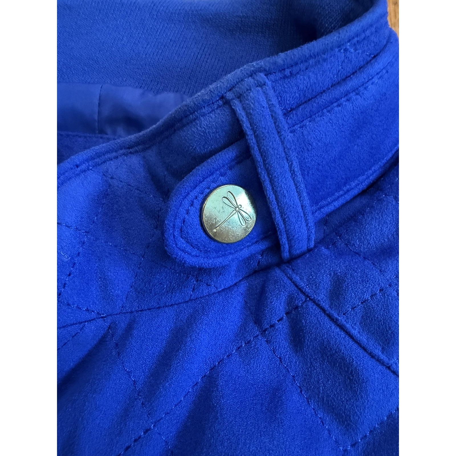 Other Tyler Boe Womens Quilted Vest L Blue Full Zip Size L / US 10 / IT 46 - 6 Thumbnail