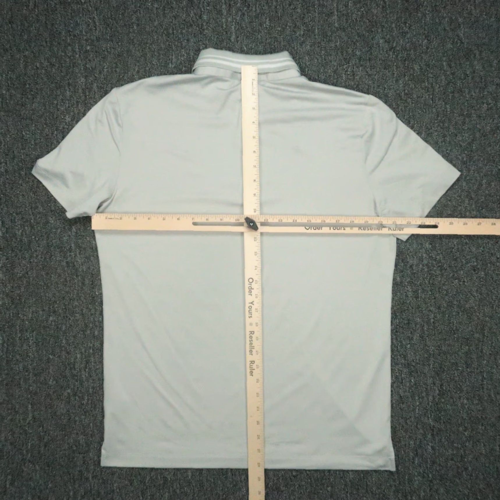 Vintage Redvanly Shirt Mens Medium Gray Performance Polo Short Sleeve Golf Tennis Size US M / EU 48-50 / 2 - 6 Thumbnail