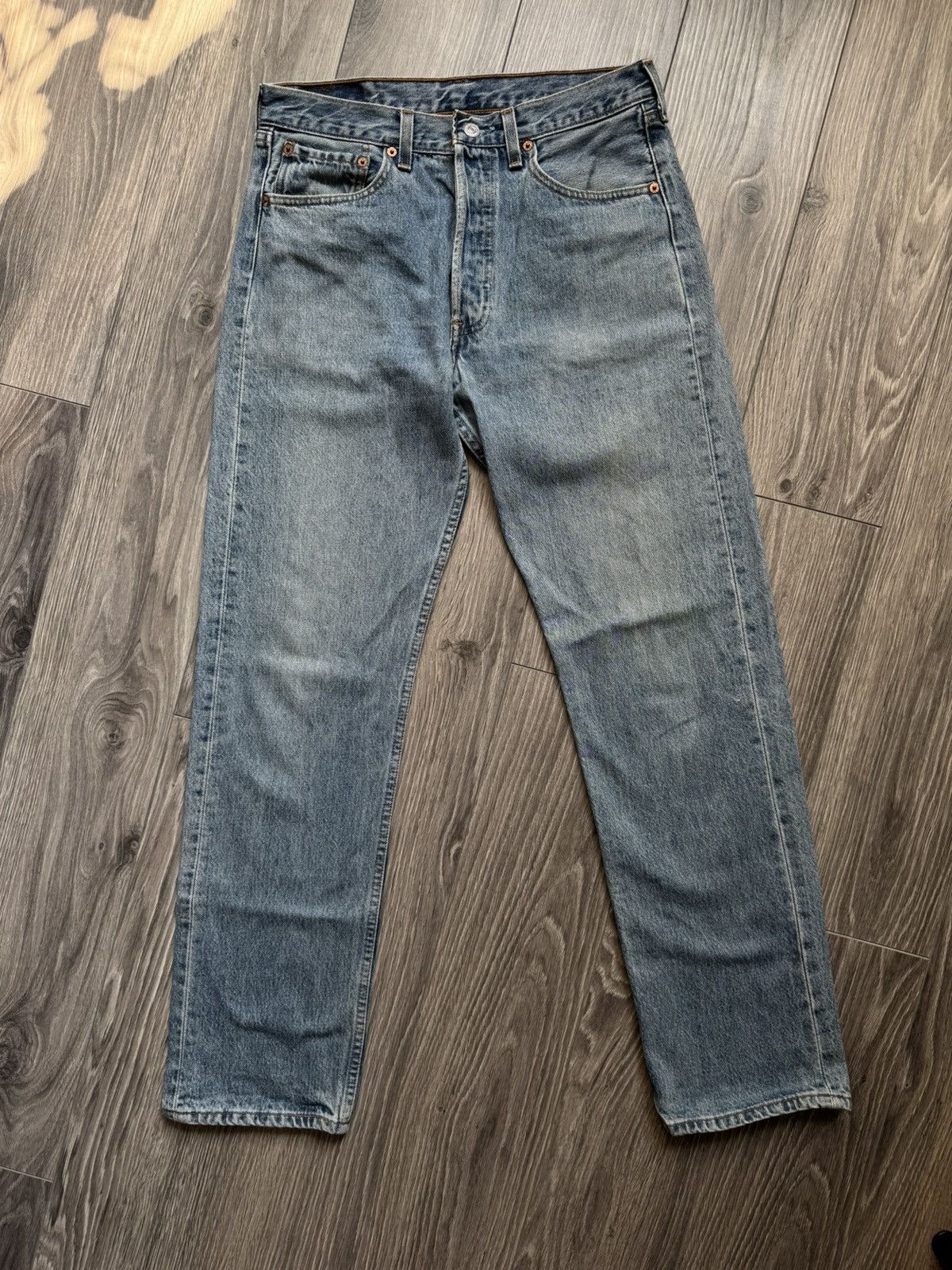 Other Vintage Levi’s 501 made in USA denim jeans Size US 32 / EU 48 - 3 Thumbnail
