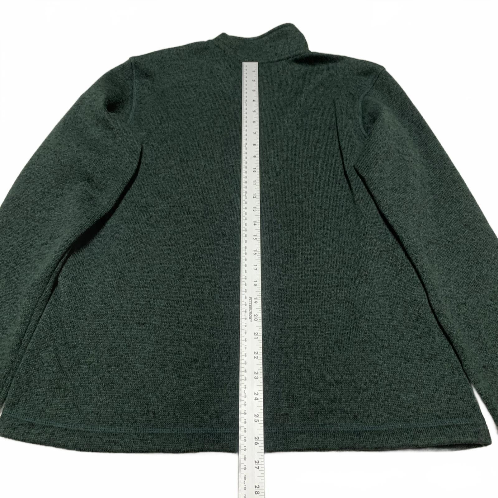 Eddie Bauer Eddie Bauer Men's Medium Green Quarter Zip Fleece Size US M / EU 48-50 / 2 - 5 Thumbnail