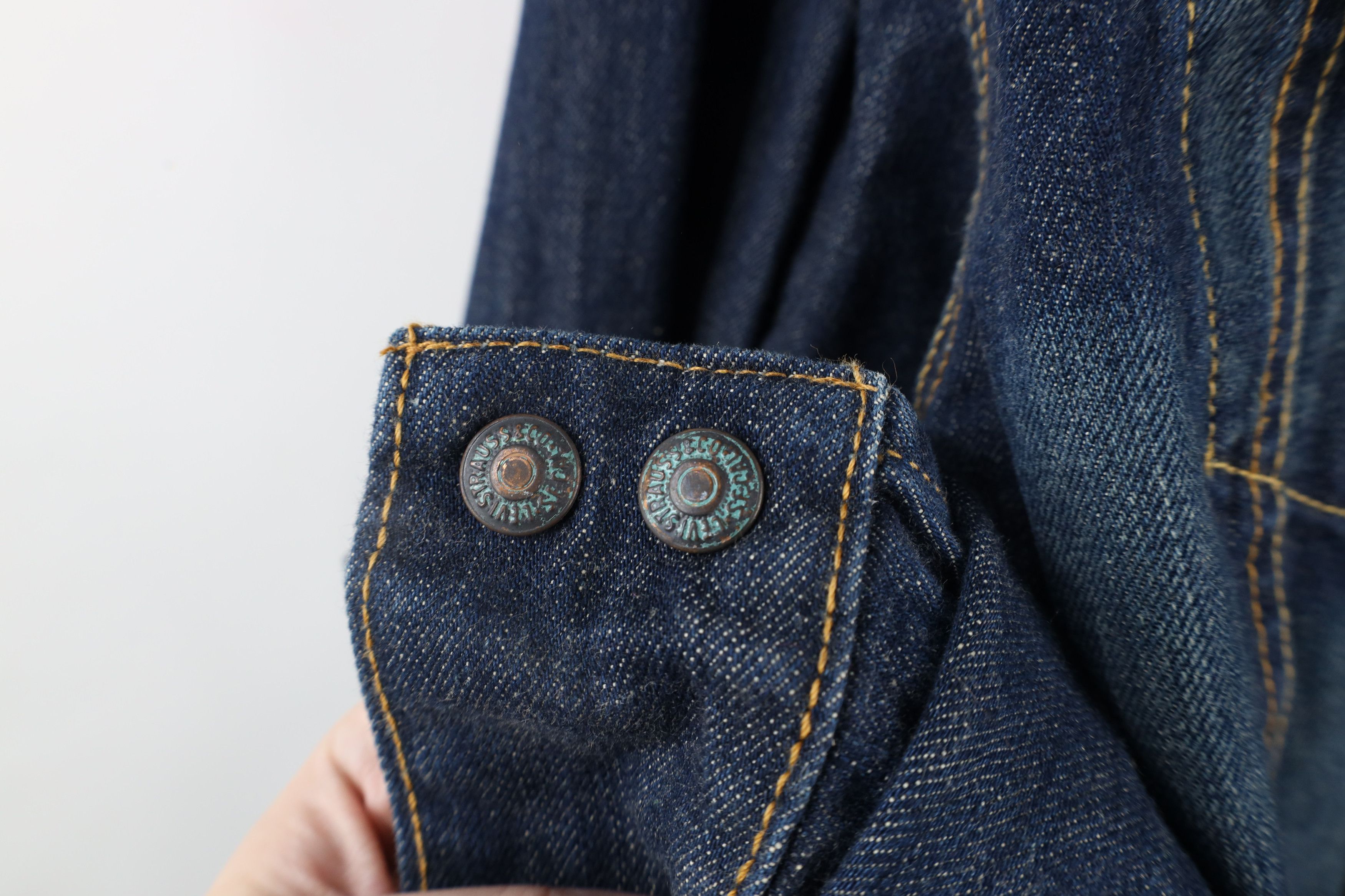 Levi's × Vintage Vintage Y2K Levis Rider Denim Jean Trucker Jacket Coat Blue Size US XL / EU 56 / 4 - 9 Thumbnail