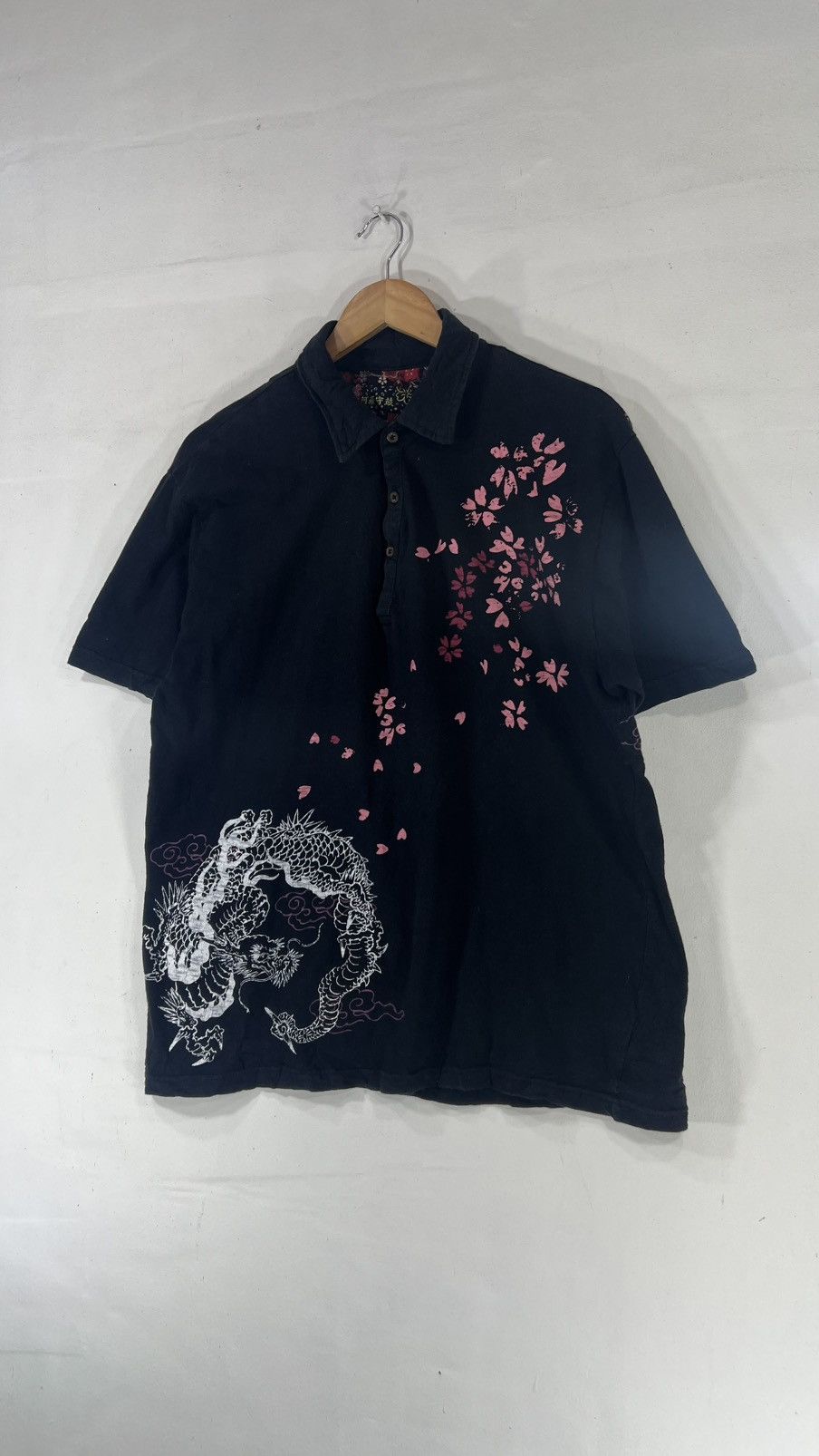 Japanese Brand Rare Design Karakuri Polo Tshirt Size US XL / EU 56 / 4 - 3 Thumbnail