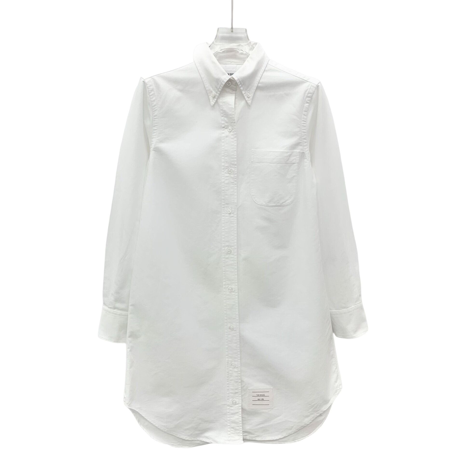 Thom Browne Thom Browne White Cotton Shirt Dress 36 Size XS / US 0-2 / IT 36-38 - 1 Thumbnail