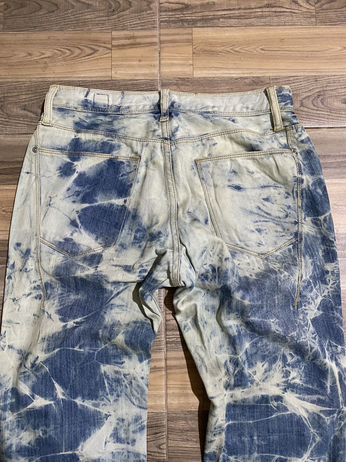 Japanese Brand × Vintage SEMANTIC DESIGN BLEACHED JEANS Size US 29 - 9 Thumbnail