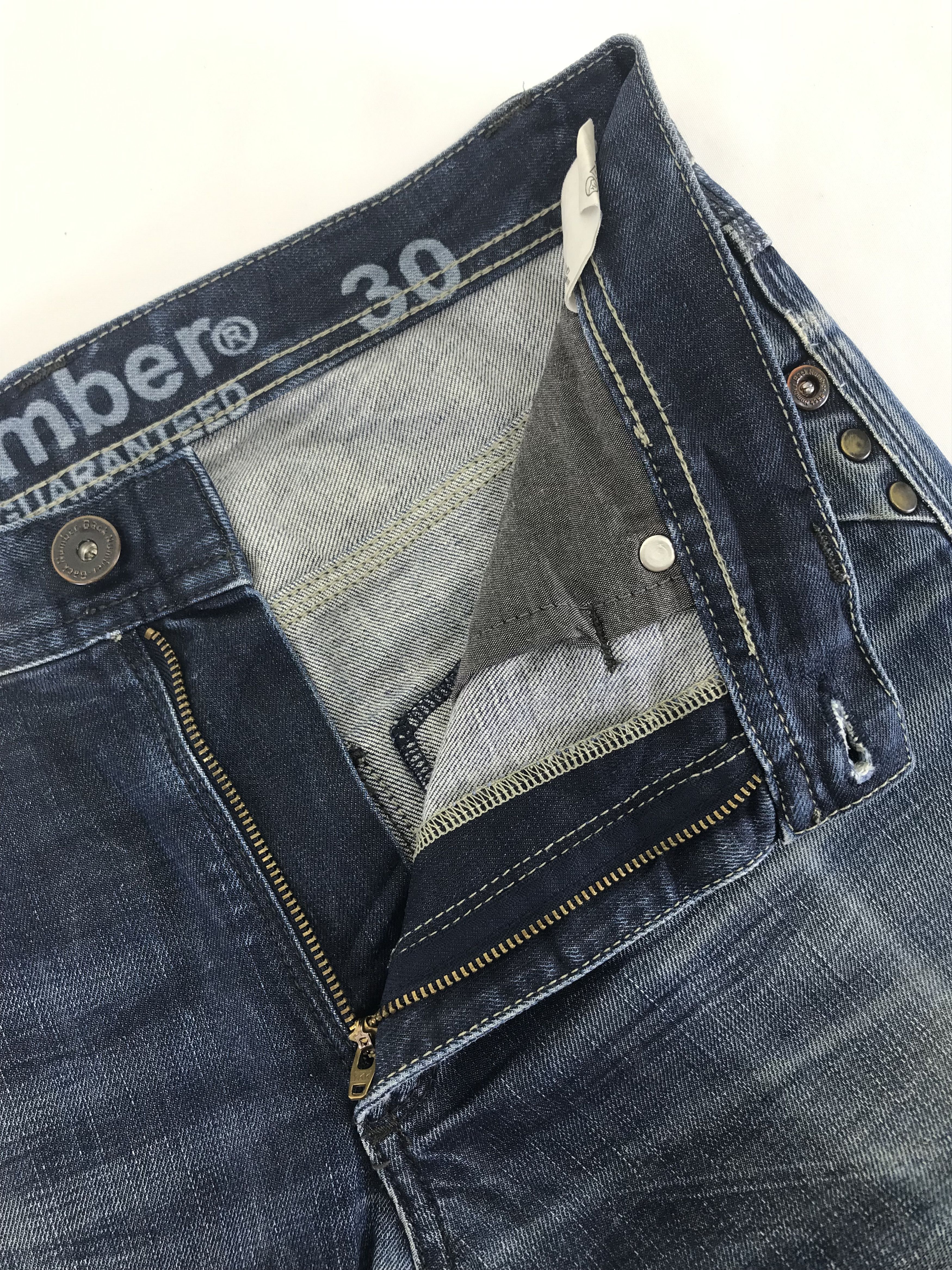 Japanese Brand Vintage Back Number Japanese Blue Jeans Size US 30 / EU 46 - 9 Thumbnail