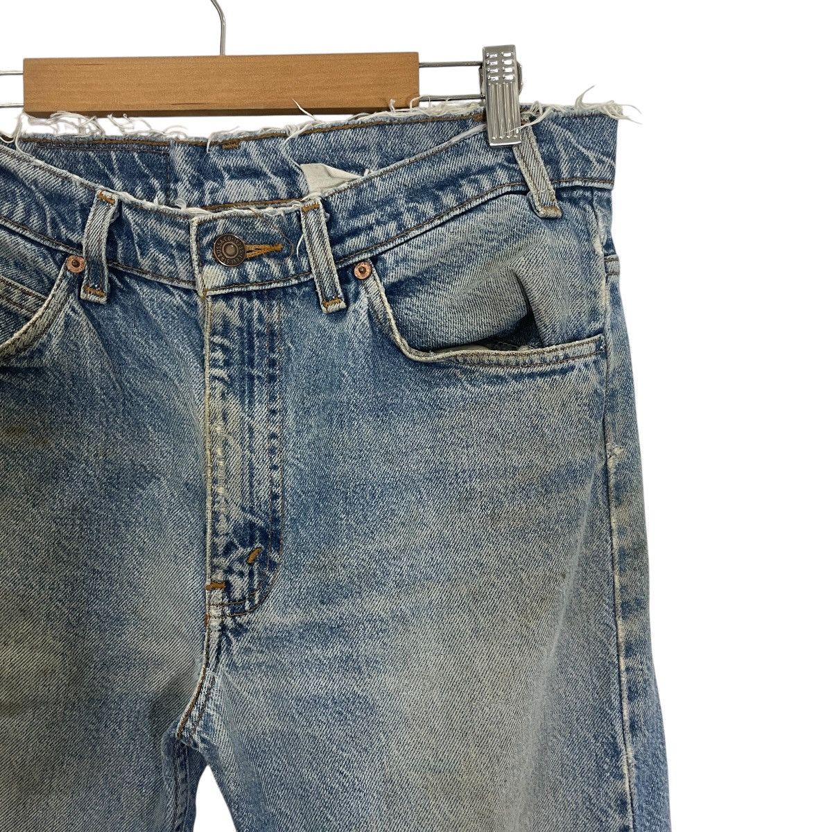 Levi's Vintage Levis 505 Distressed Denim Jeans Size US 31 - 4 Thumbnail