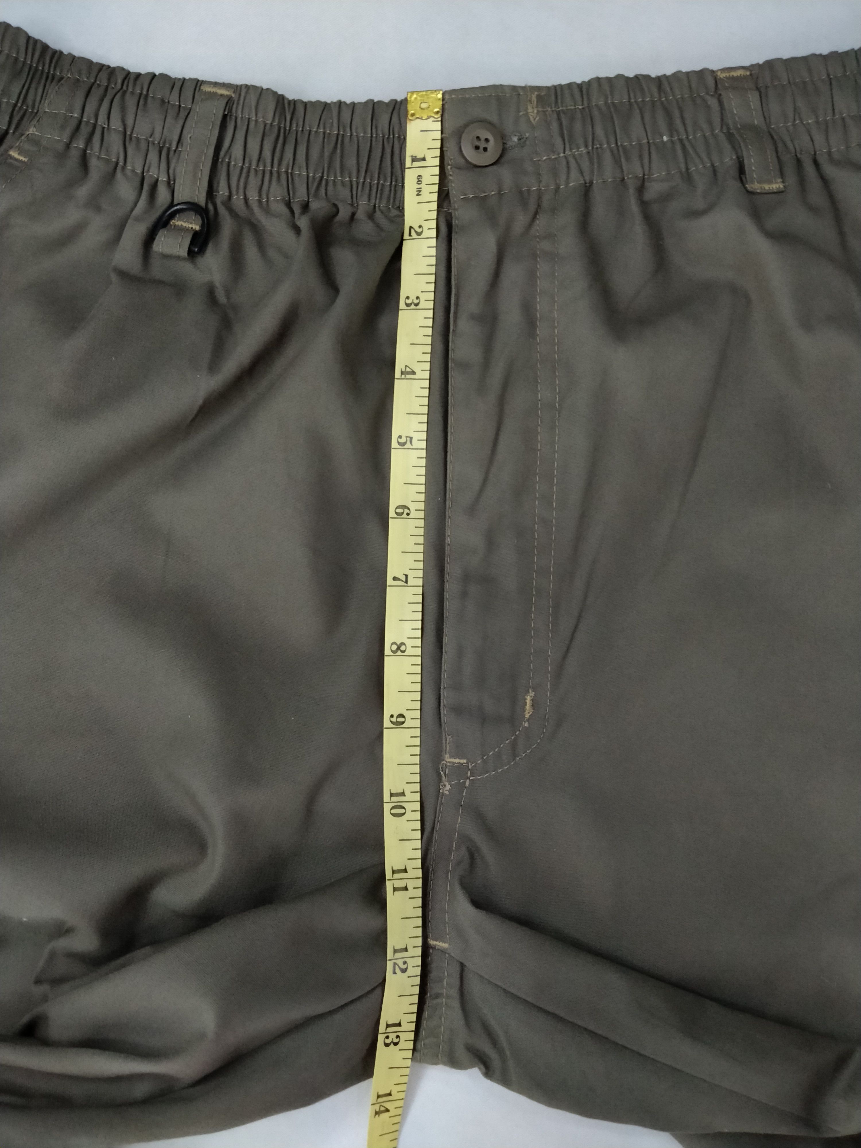 Japanese Brand Elastic/Drawstring Waist Cargo Pants 31x28.5 -CP124 Size US 31 - 8 Thumbnail
