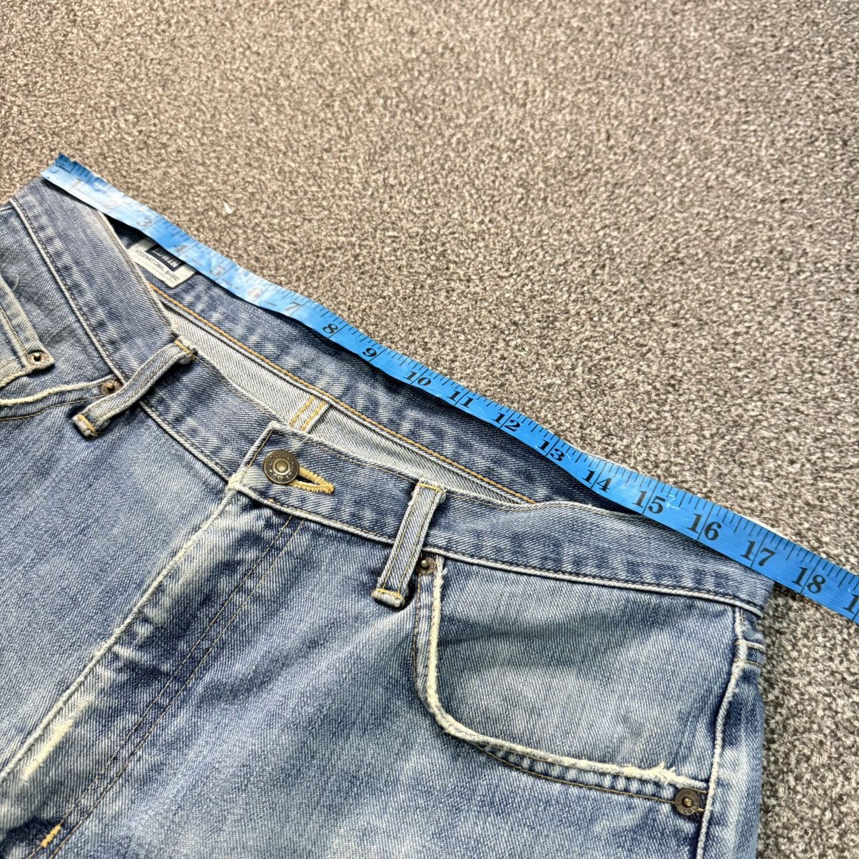 14th Addiction Vintage Japanese Edwin 404 Distressed Aging Faded Denim W34 Size US 34 / EU 50 - 17 Thumbnail