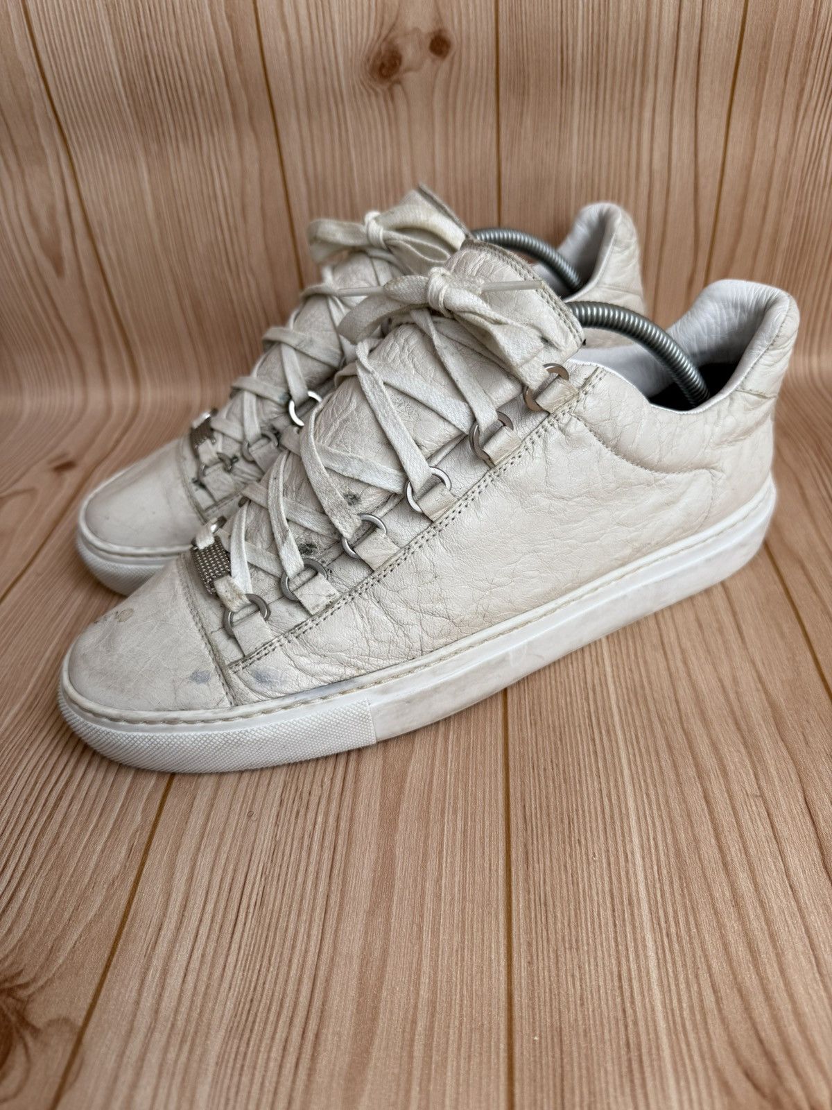 Balenciaga Cracken leather arena sneakers Size US 7 / EU 40 - 8 Thumbnail