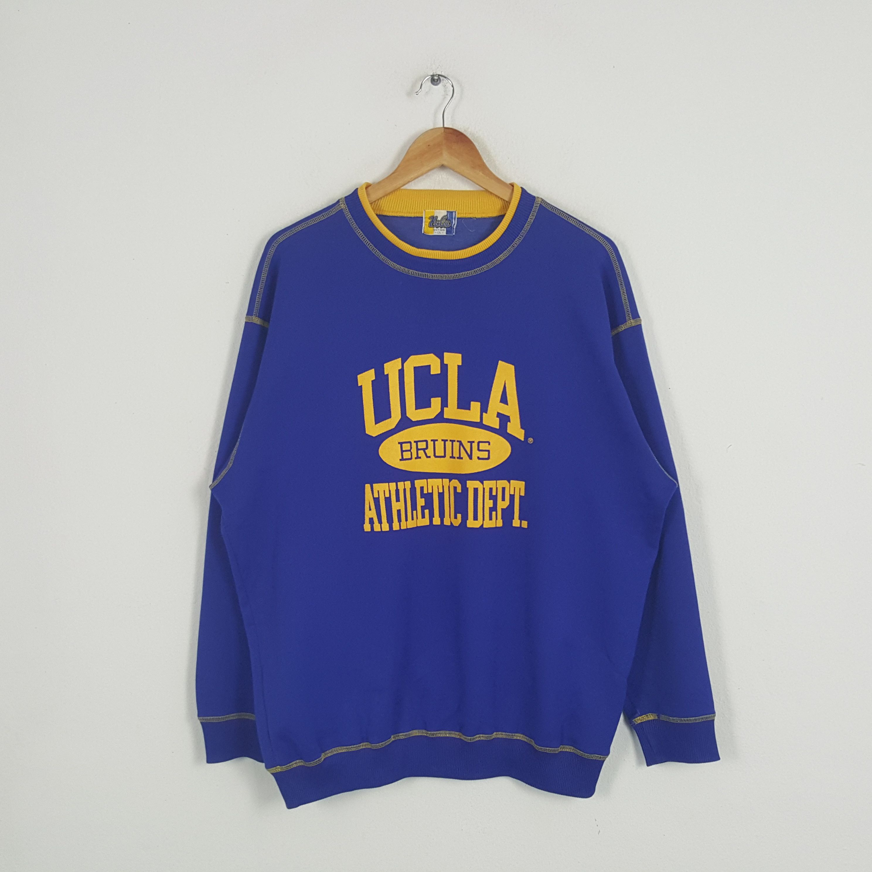 NFL × Vintage Vintage Ucla Bruins American University Sport Sweatshirt Size US L / EU 52-54 / 3 - 1 Thumbnail