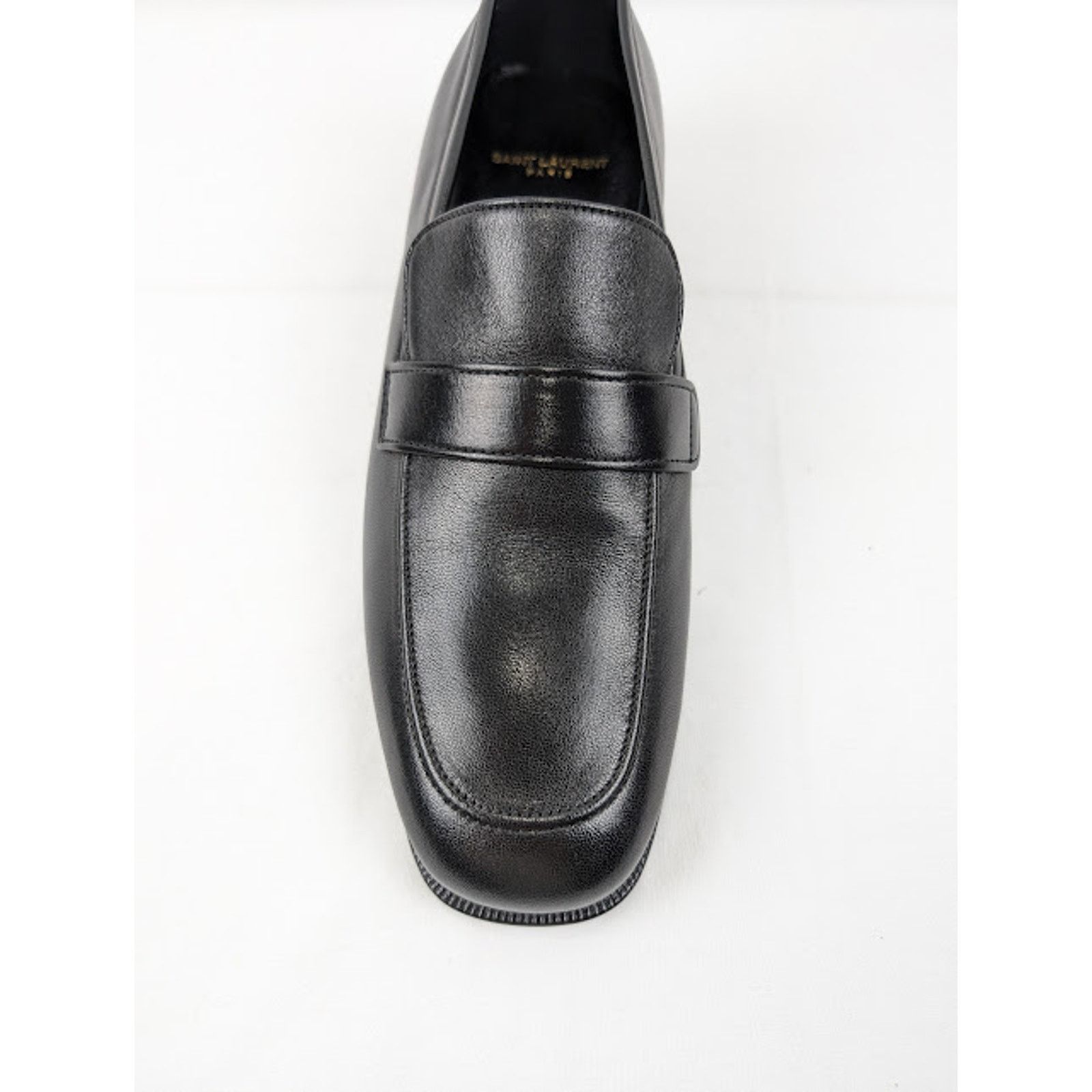 Saint Laurent Paris o1rshd1 Solferino 30 Moc Shoes in Nero Size US 12 / EU 45 - 5 Thumbnail