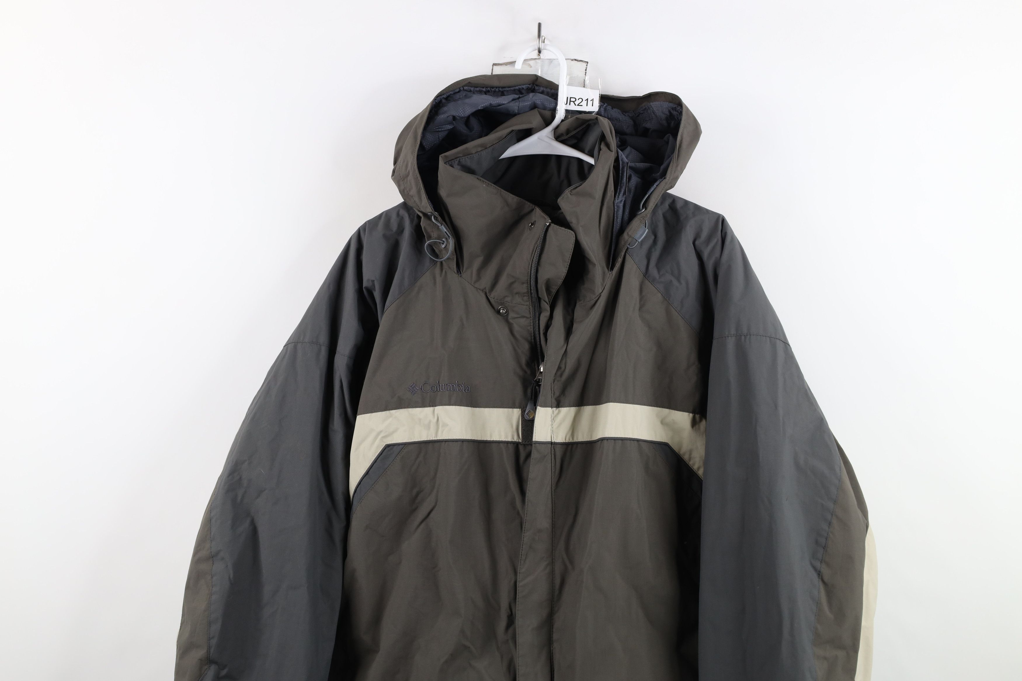 Columbia × Vintage Vintage Columbia Fleece Lined Hooded Winter Jacket Coat Size US XXL / EU 58 / 5 - 2 Thumbnail