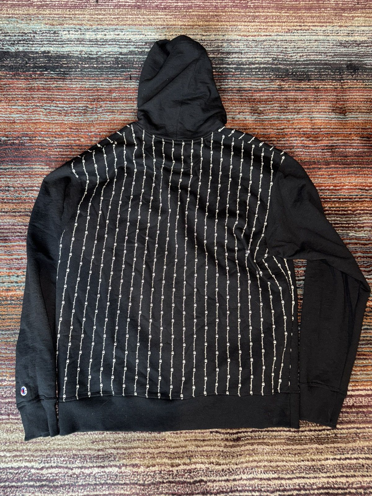 Champion Champion powerblend all over logo hoodie Size US L / EU 52-54 / 3 - 3 Thumbnail