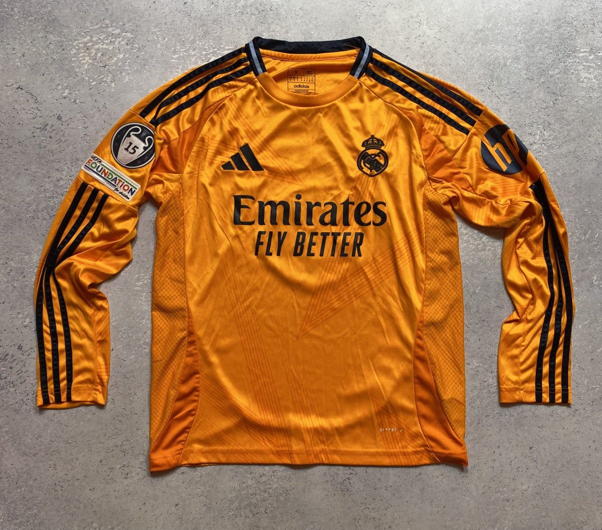 Adidas Real Madrid 2024-25 Away Soccer Jersey BELLINGHAM #5