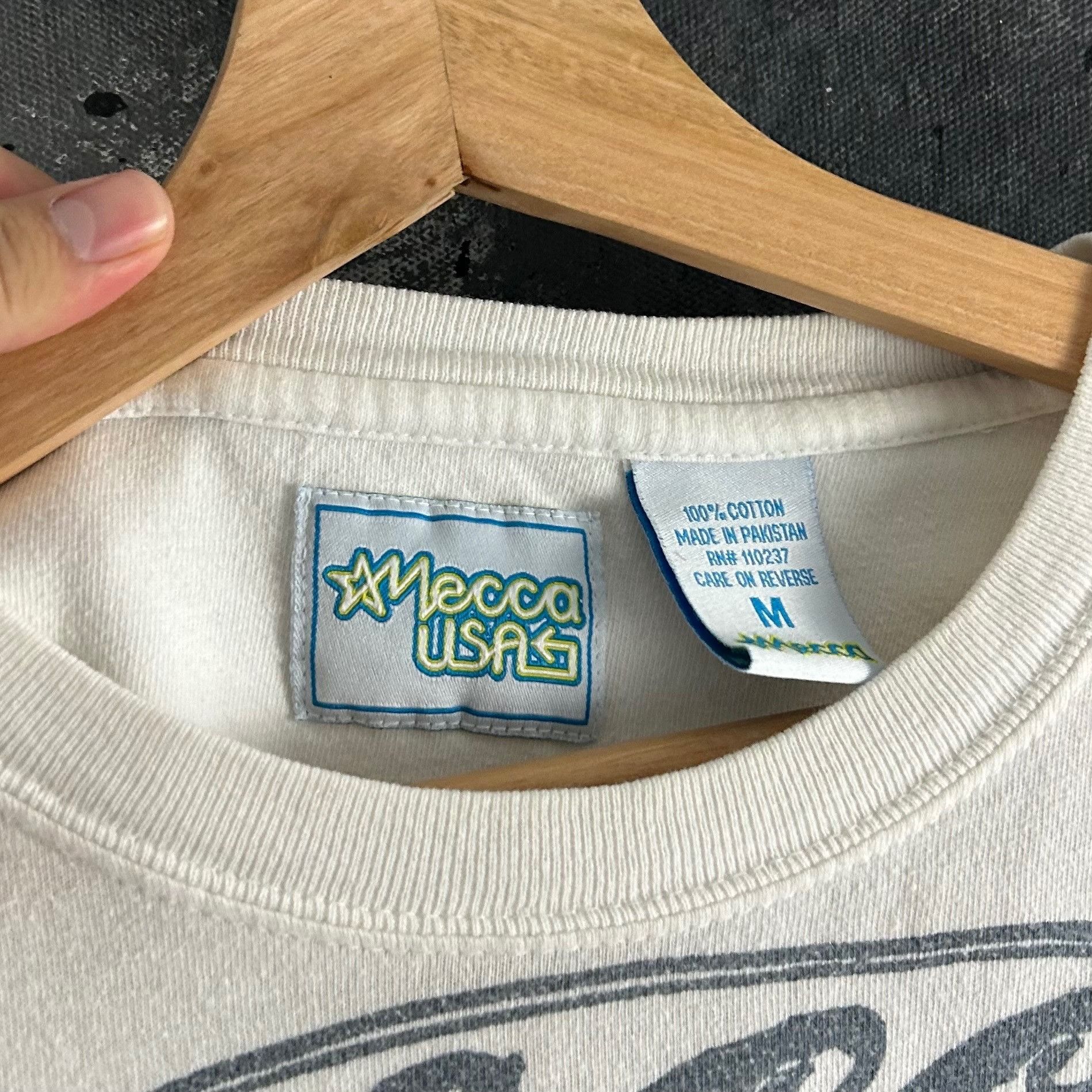Mecca × Vintage Vintage Y2K Mecca USA grunge shirt Size US XL / EU 56 / 4 - 3 Thumbnail
