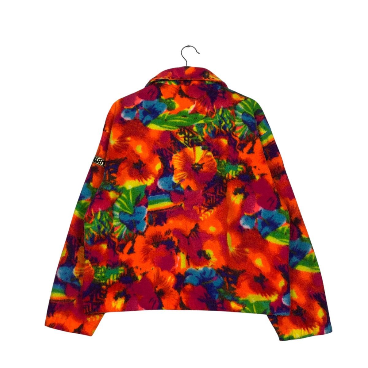 Japanese Brand × Vintage 📌Colourful Anorak Half Zipper Fleece Jacket Goldwin Japan Size US L / EU 52-54 / 3 - 9 Thumbnail