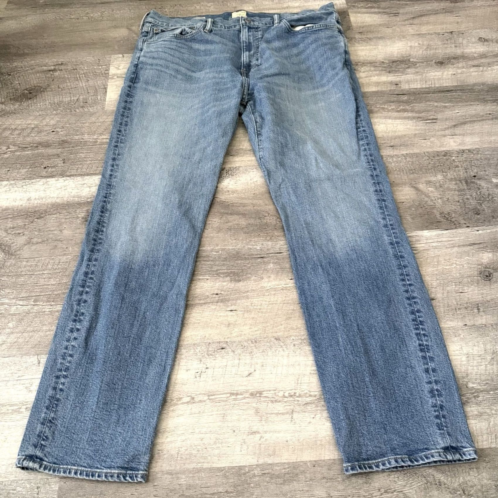J.Crew J.CREW Jeans Mens 36x30 770 Straight Stretch Blue Denim Size US 36 / EU 52 - 7 Thumbnail