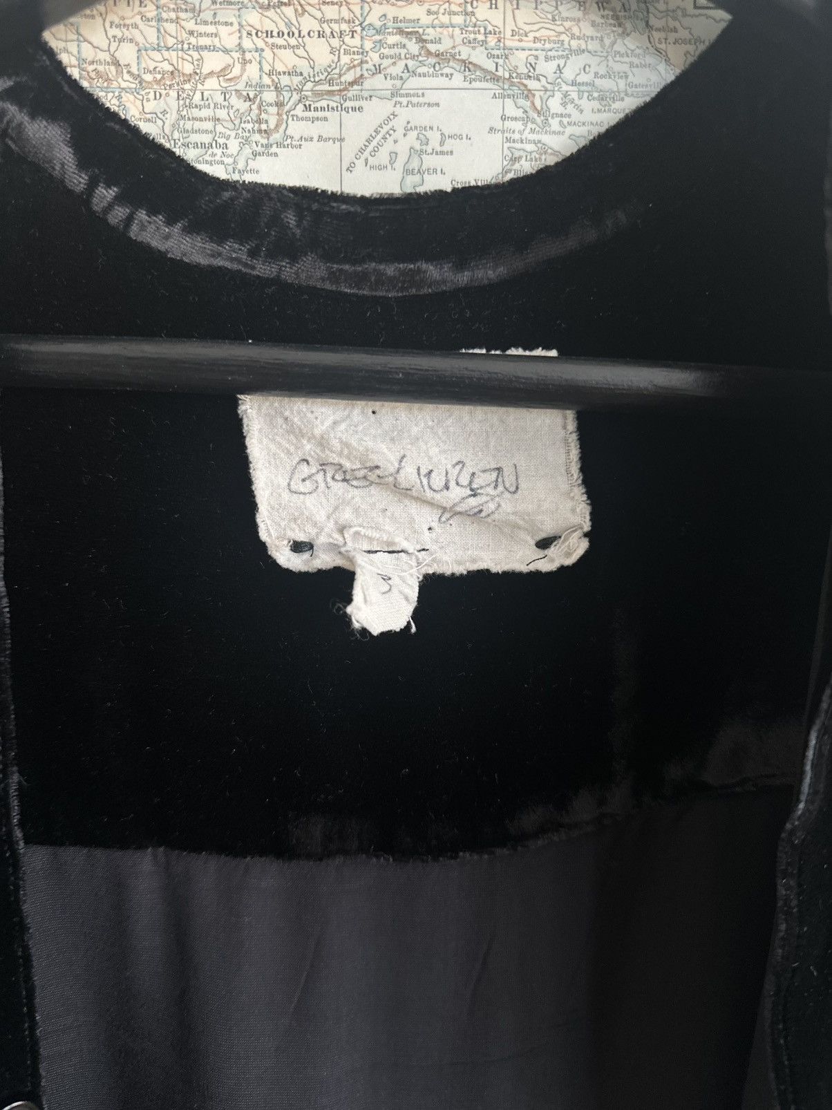 Greg Lauren Silk black studio shirt Size US XS / EU 42 / 0 - 2 Thumbnail