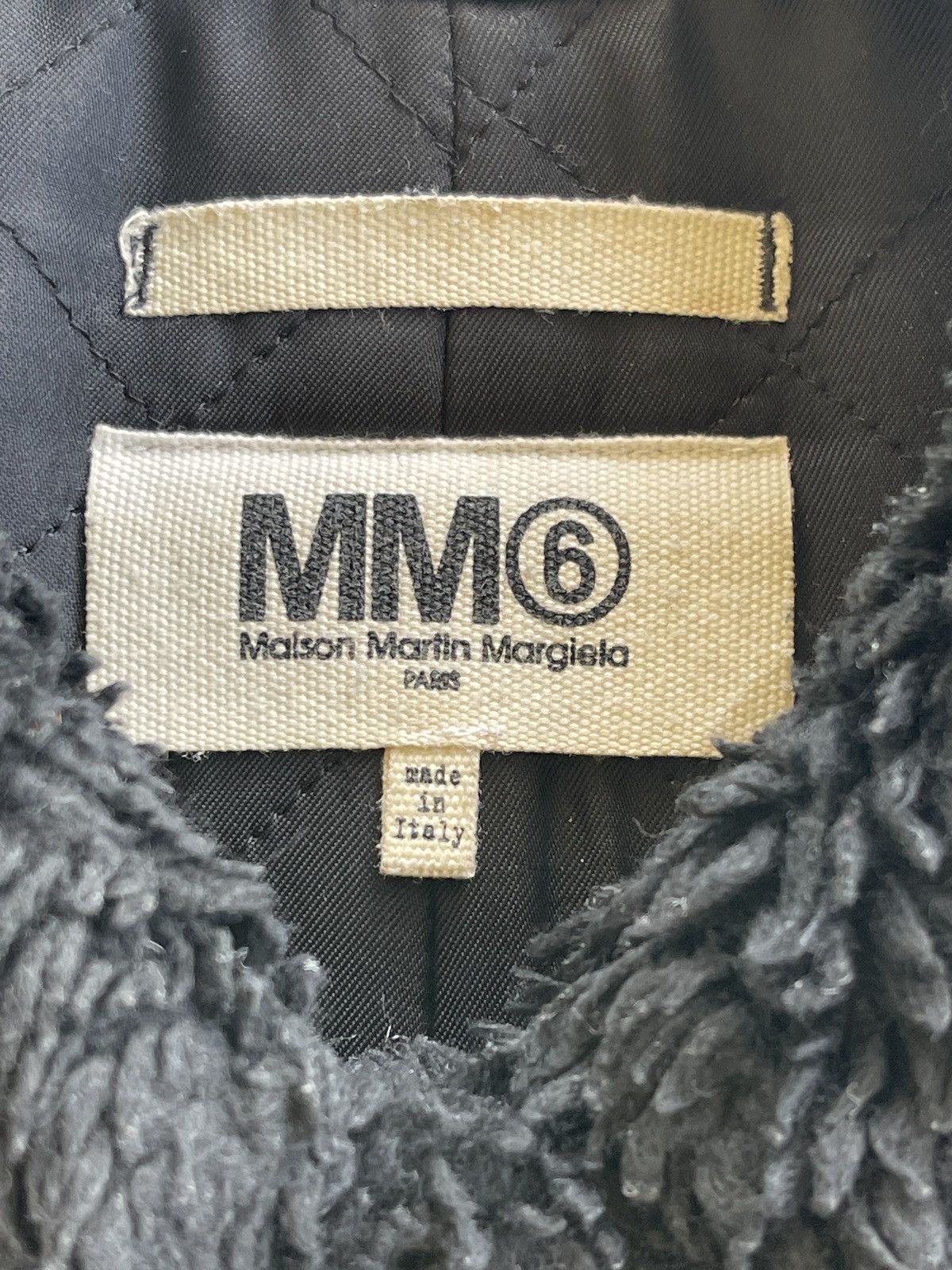 Maison Margiela MM6 Faux Fur Teddy Long Coat Size US M / EU 48-50 / 2 - 6 Thumbnail
