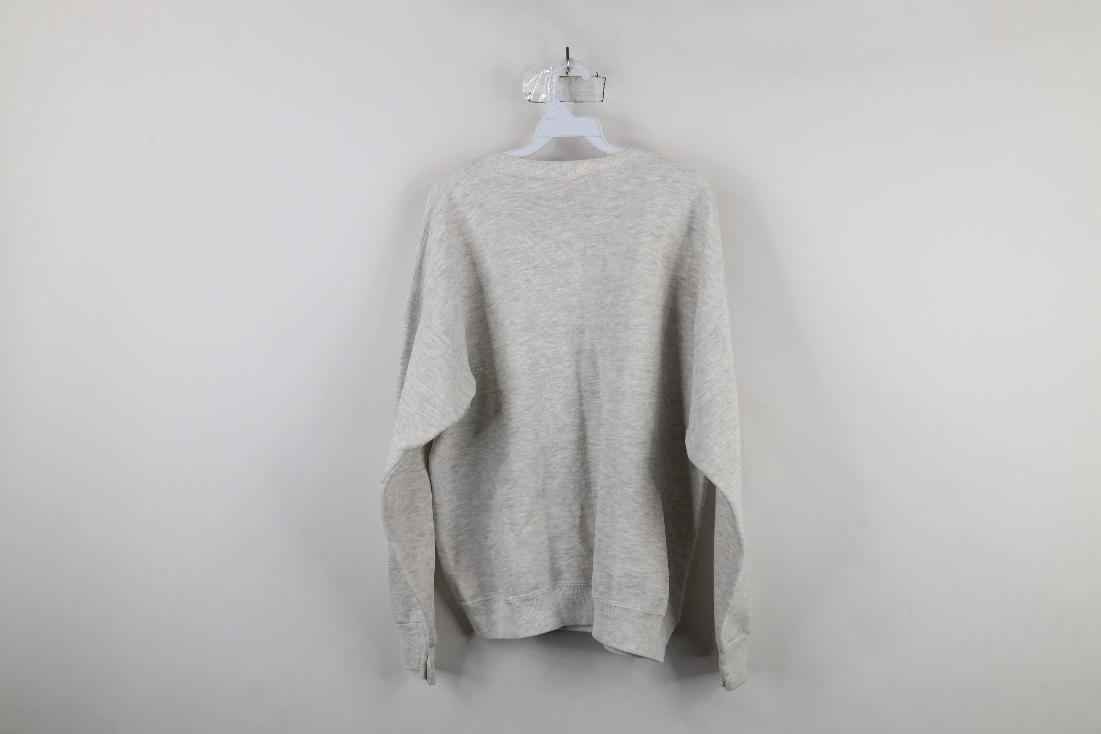 Vintage Vintage 90s Streetwear Heavyweight Crewneck Sweatshirt Gray Size US XL / EU 56 / 4 - 10 Thumbnail
