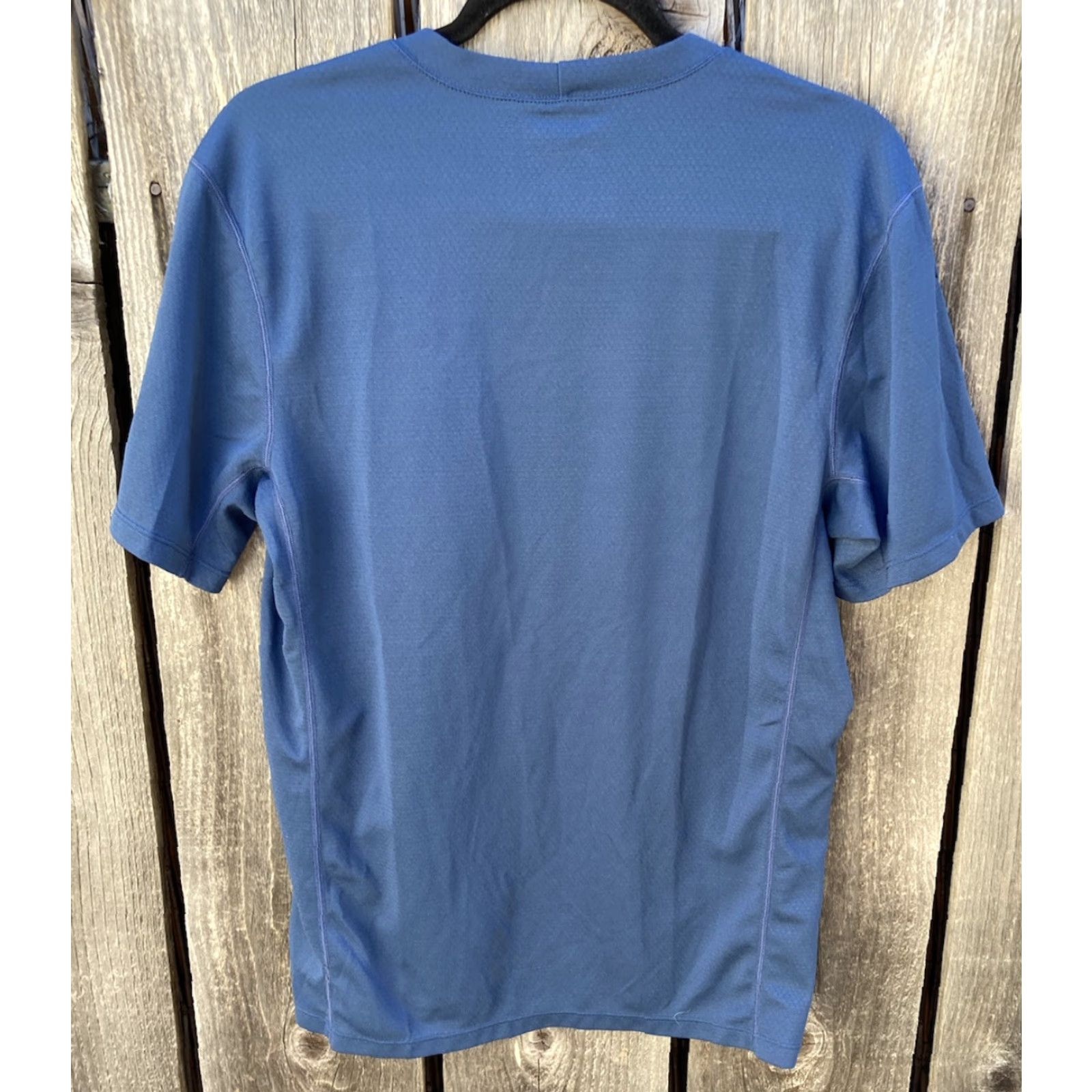 Vintage REI Co-OP Men’s Blue Solid SS T-Shirt M Poly Breath Stretch Run Activewear Light Gym Shirt Size US M / EU 48-50 / 2 - 6 Thumbnail