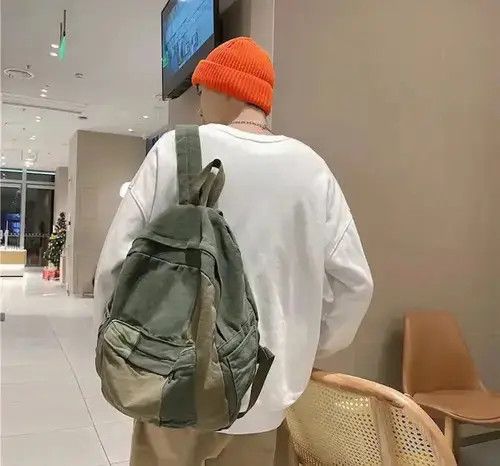 Japanese Brand Green Backpack Size ONE SIZE - 3 Thumbnail