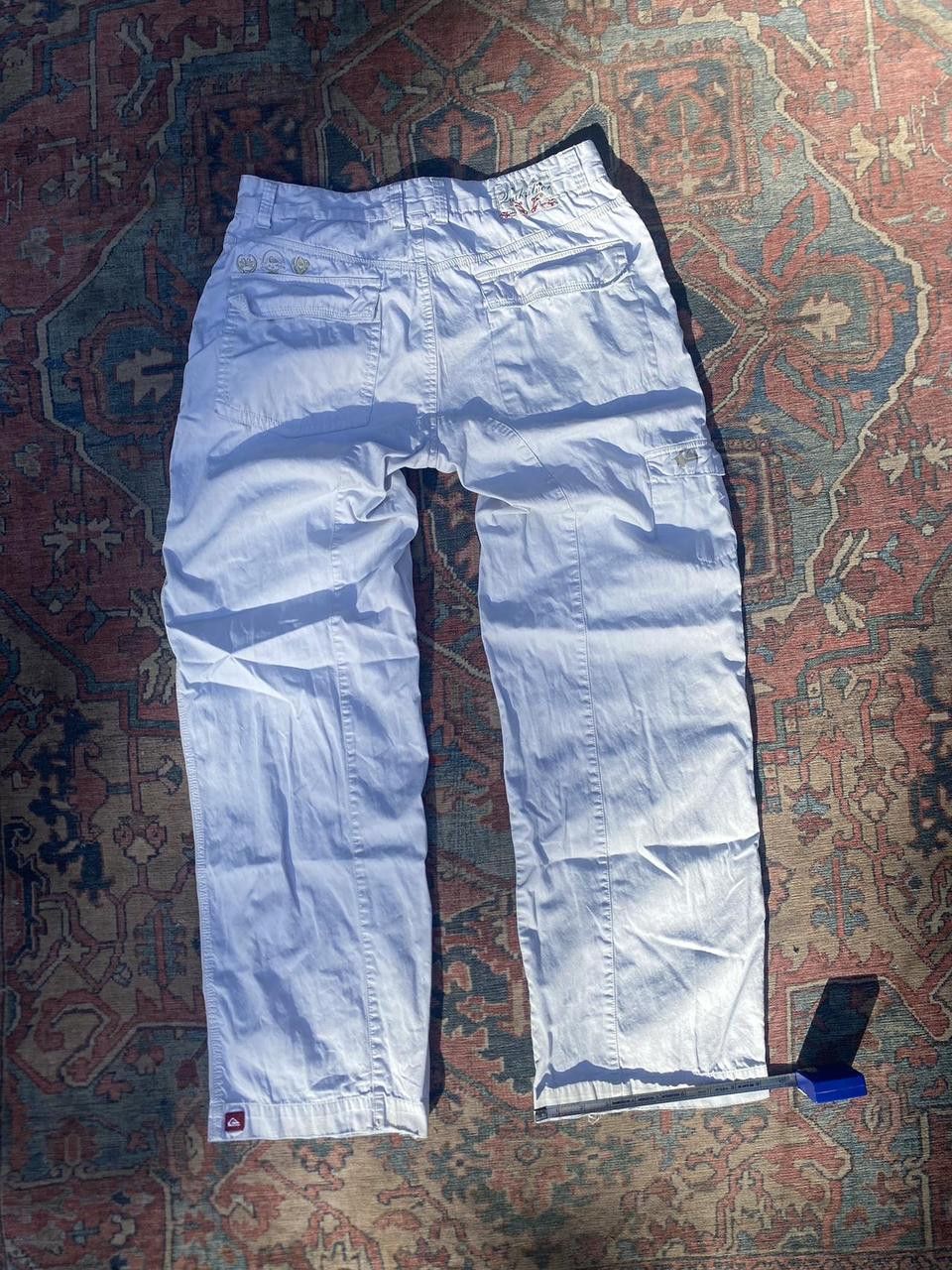 Quiksilver Rare 2000s 1of1 Quiksilver NFS Beige Cargos Hidden Pocket 32 Size US 32 / EU 48 - 1 Thumbnail