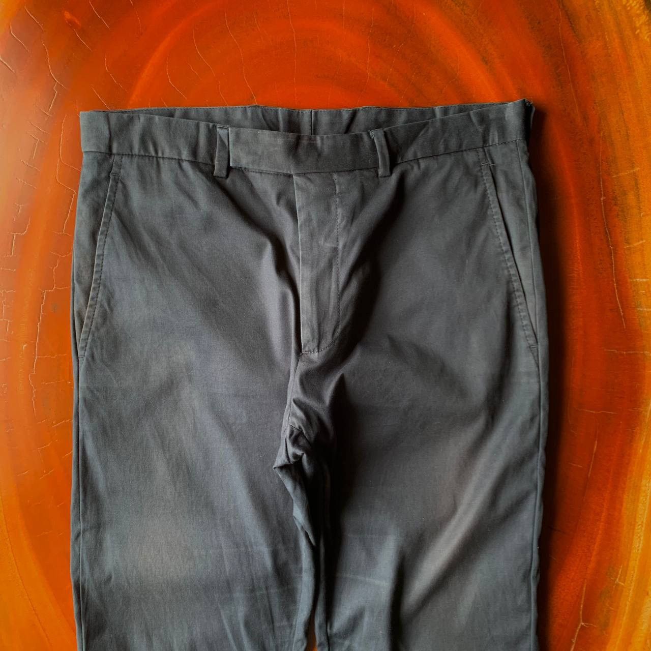 Dior Dior Uniforme by Hedi Slimane Wool Black Casual Trouser Pant Size US 32 / EU 48 - 3 Thumbnail