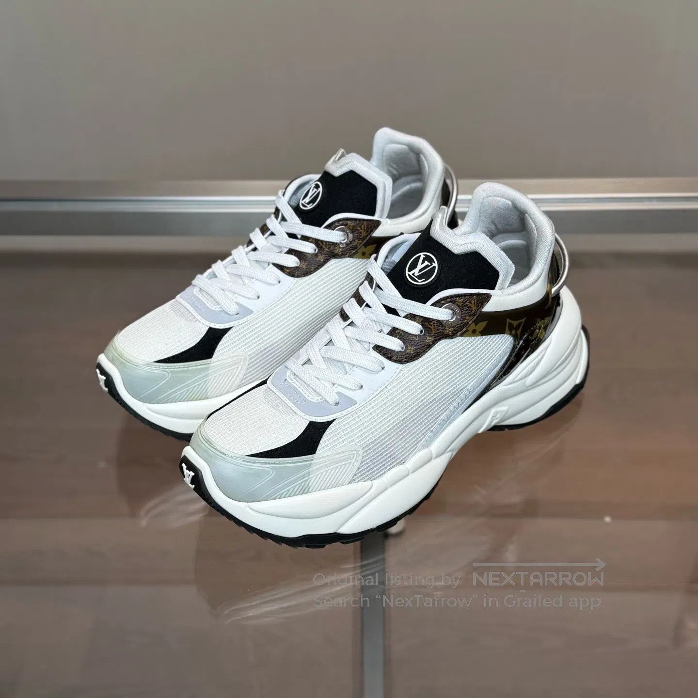 Louis Vuitton Louis Vuitton Run55 Dad Shoes Size US 6.5 / IT 36.5 - 1 Thumbnail