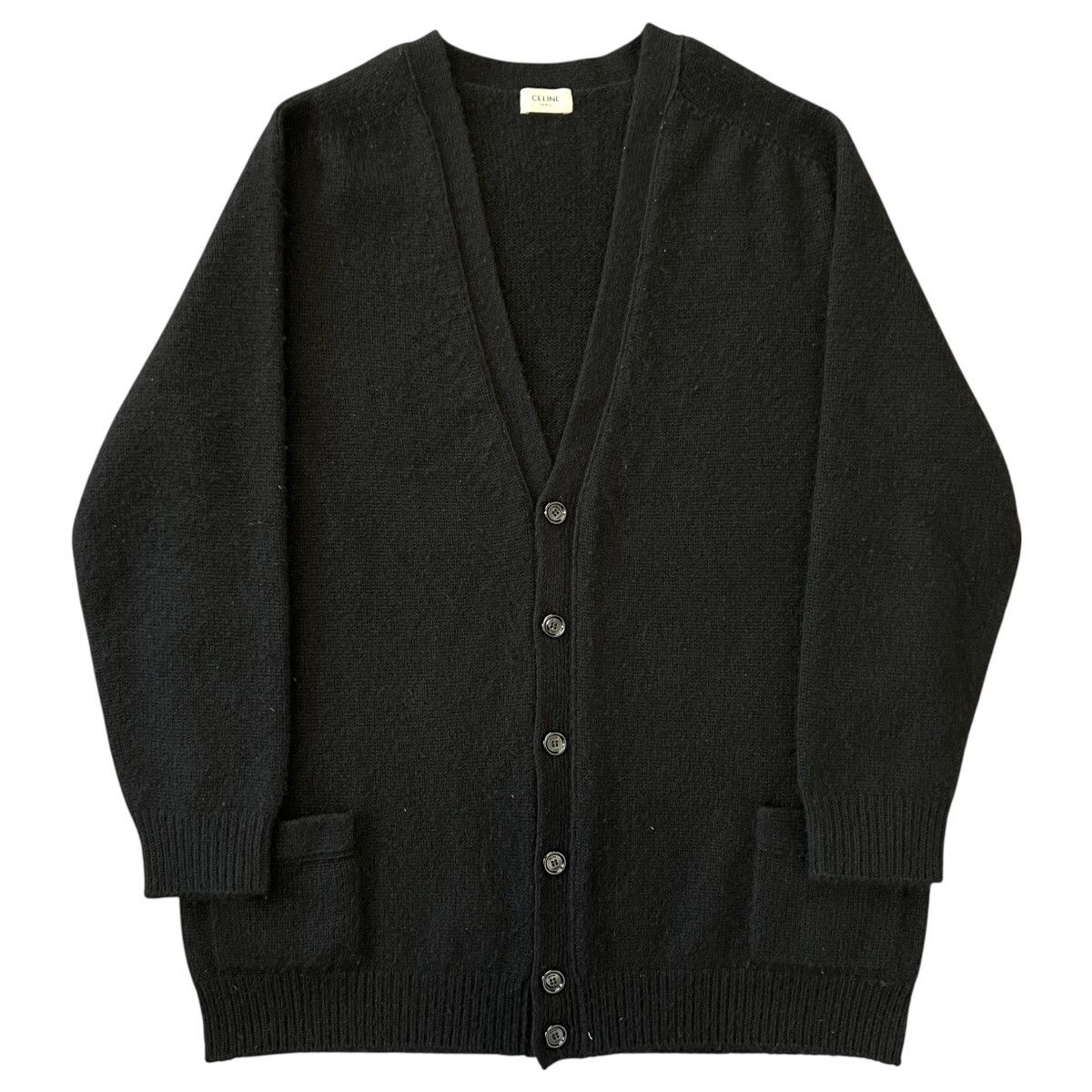 CELINE 2021AW Loose Fit Cashmere Knit Long Cardigan