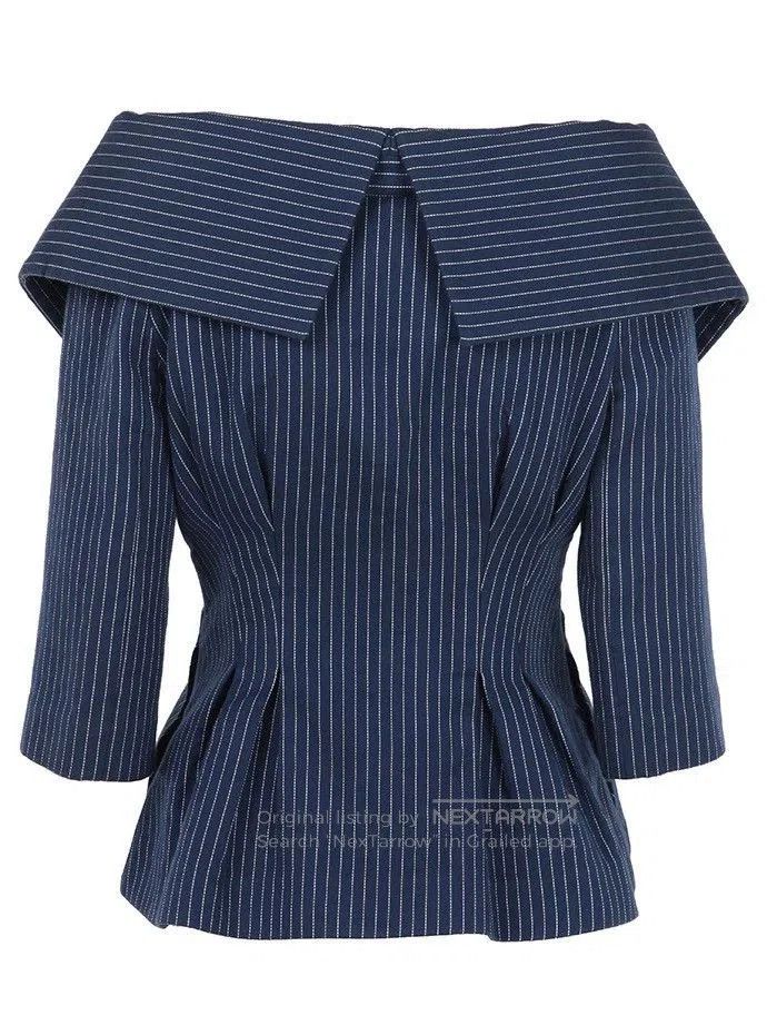 Fendi fendi fitted denim jacket from 2018 runway. Size US S / EU 44-46 / 1 - 2 Thumbnail